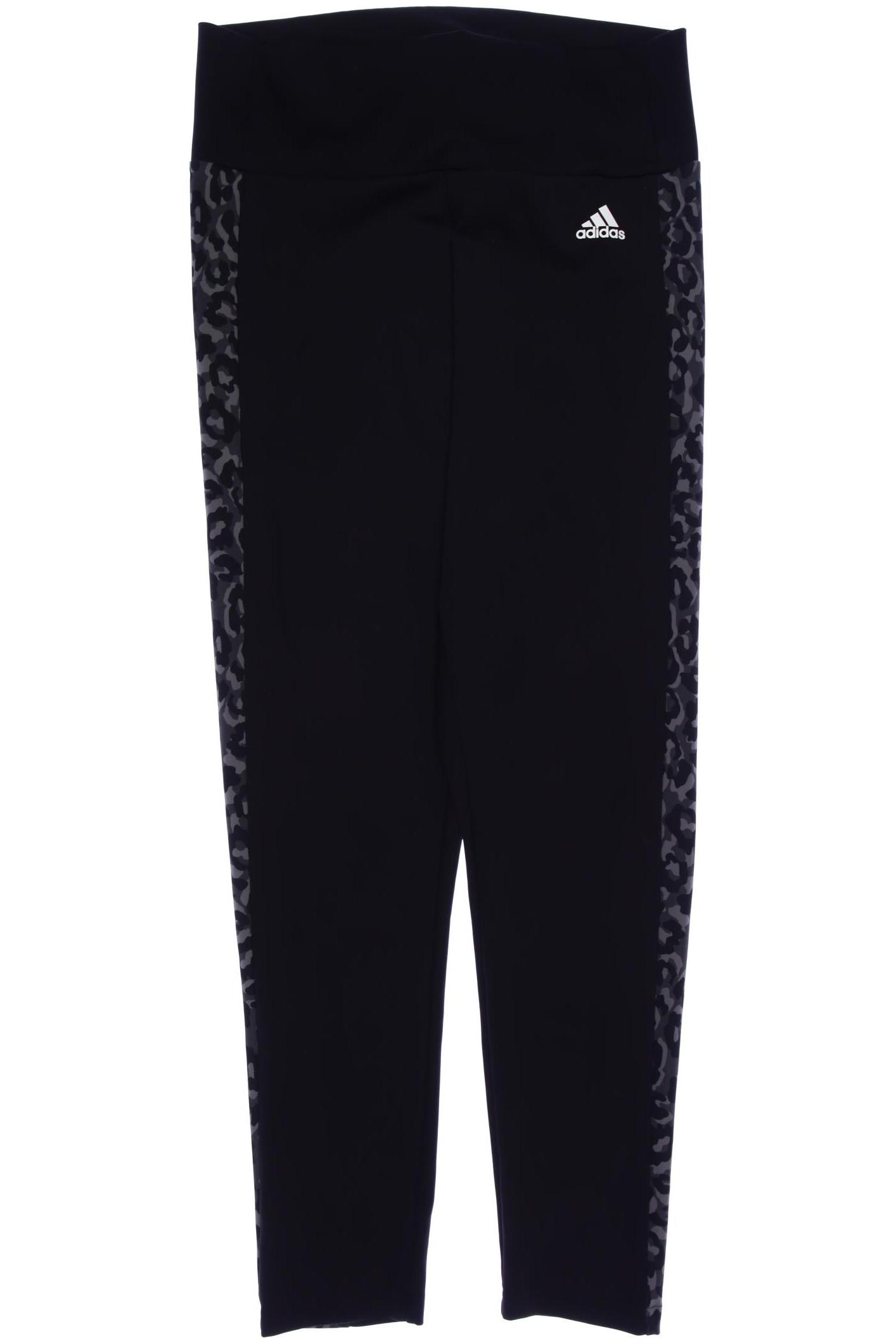 

adidas Damen Stoffhose, schwarz, Gr. 0