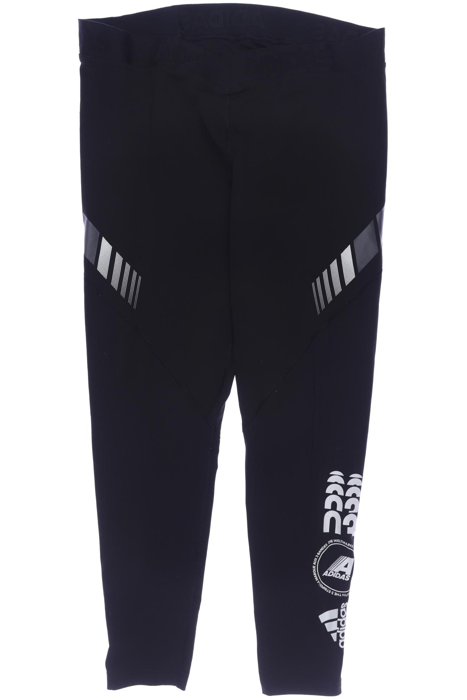 

adidas Damen Stoffhose, schwarz, Gr. 44