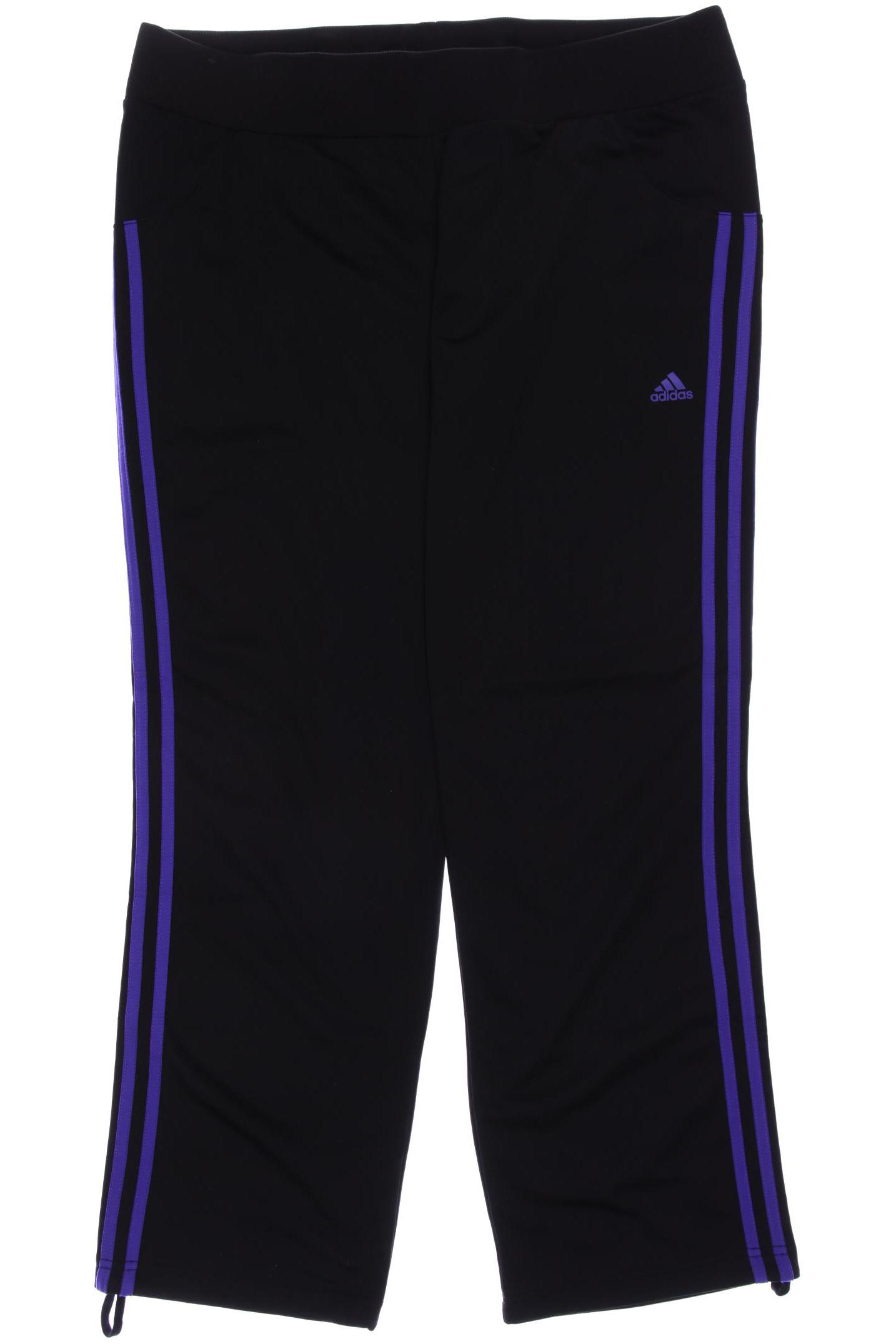 

adidas Damen Stoffhose, schwarz, Gr. 46