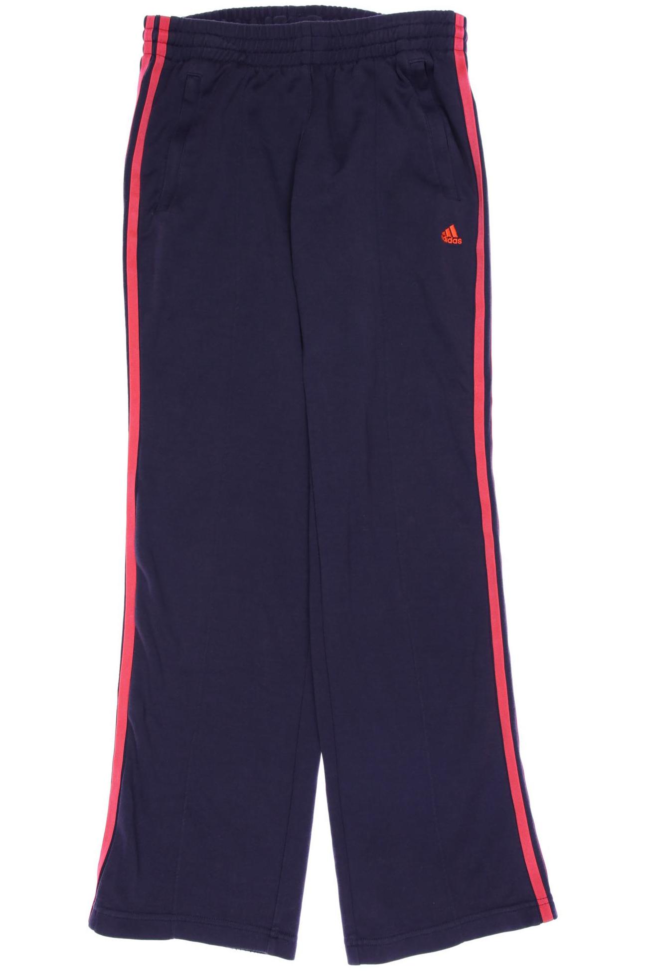 

adidas Damen Stoffhose, blau, Gr. 0