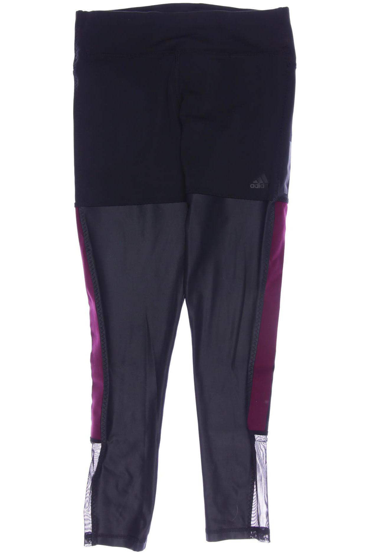 

adidas Damen Stoffhose, schwarz, Gr. 0