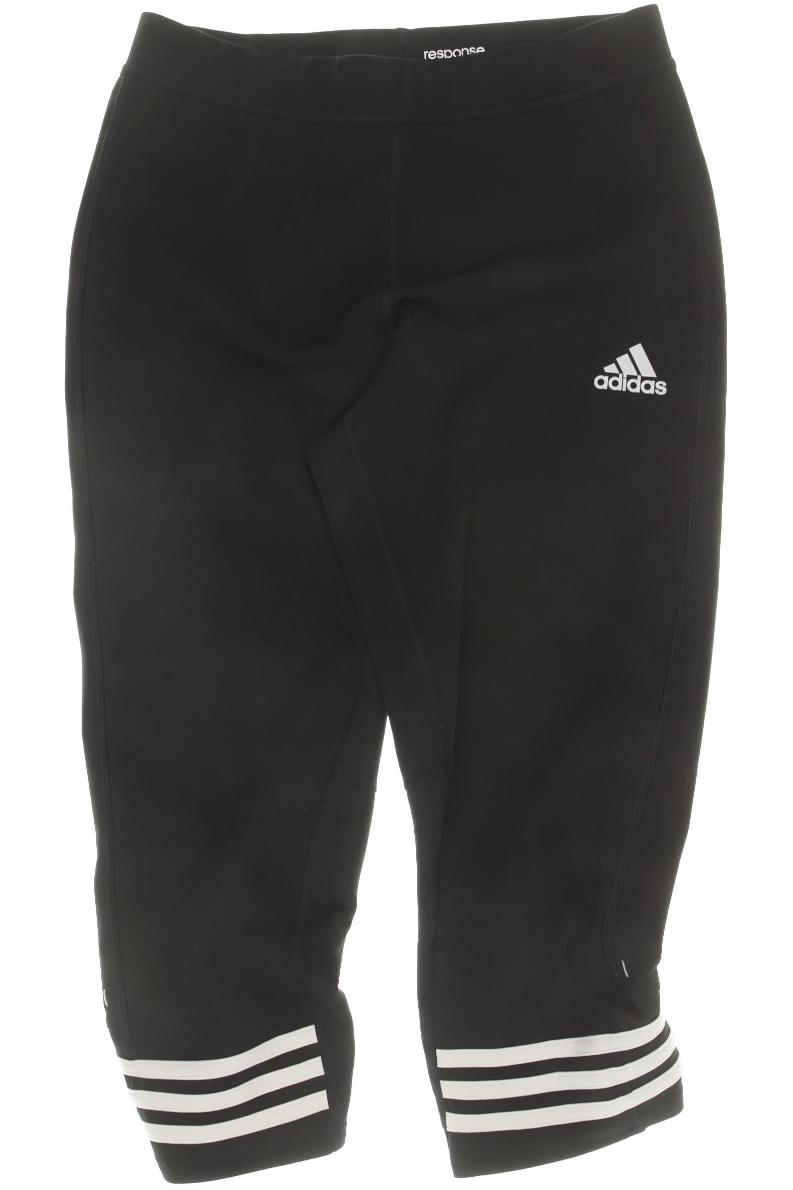 

adidas Damen Stoffhose, schwarz, Gr. 0