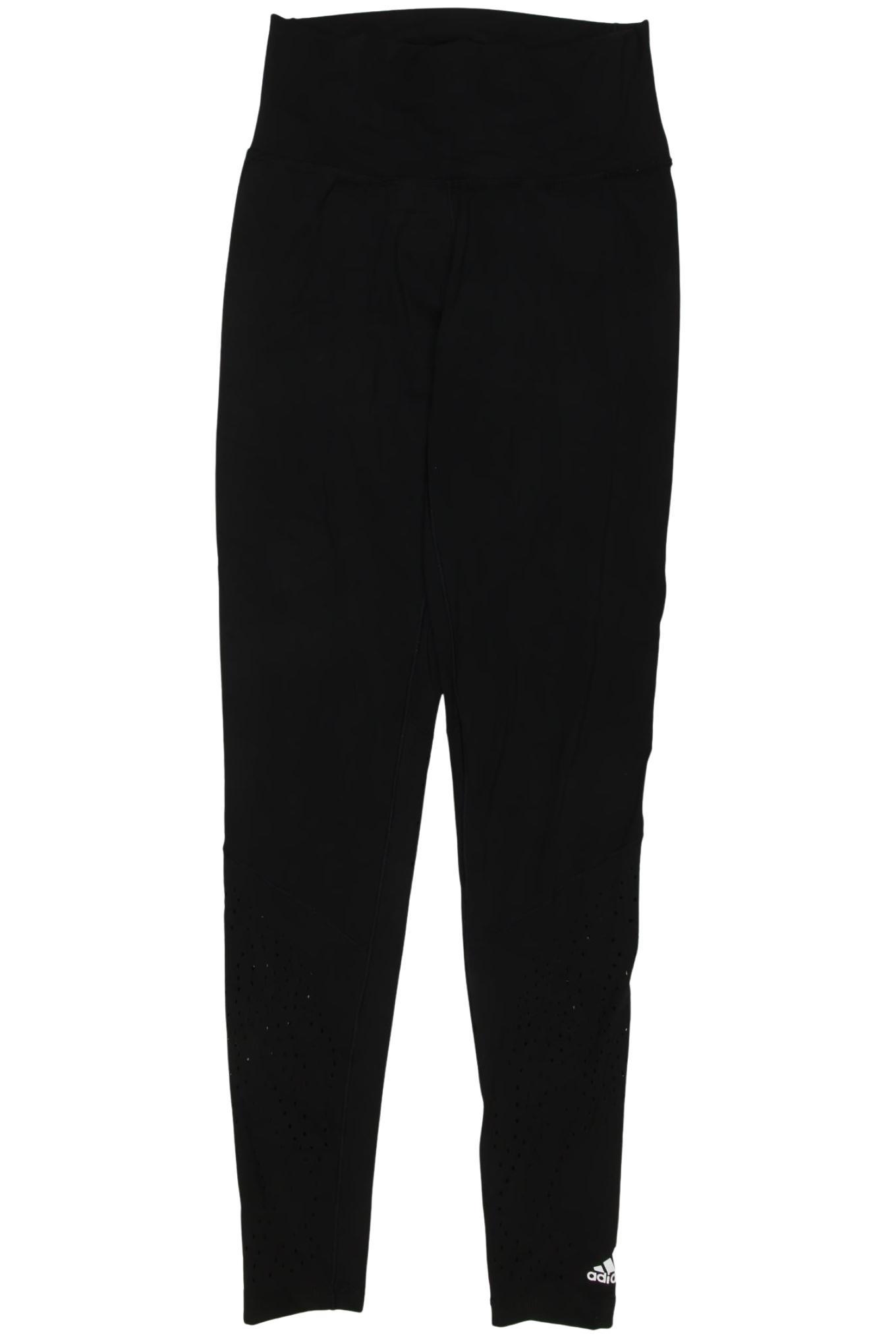 

adidas Damen Stoffhose, schwarz, Gr. 0
