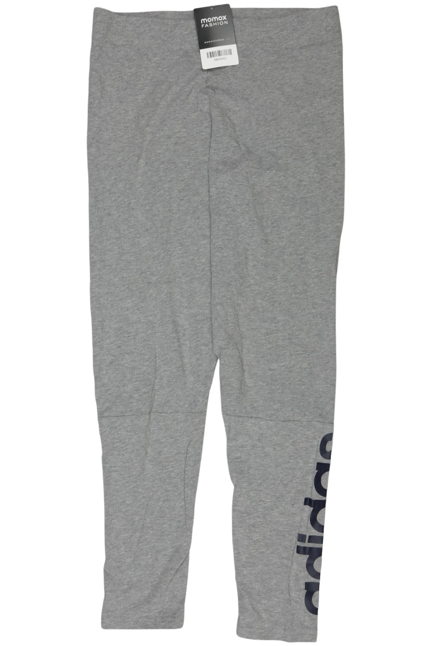 

adidas Damen Stoffhose, grau, Gr. 0