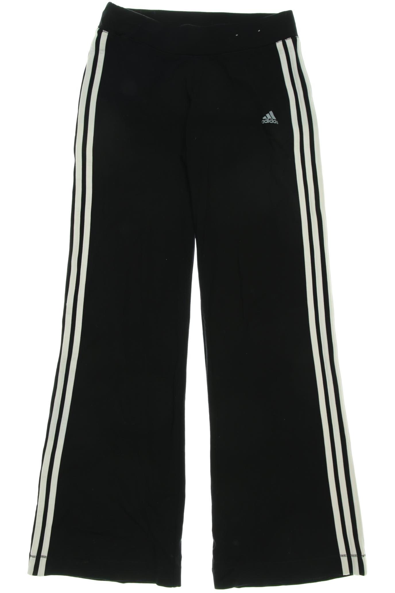 

adidas Damen Stoffhose, schwarz, Gr. 40