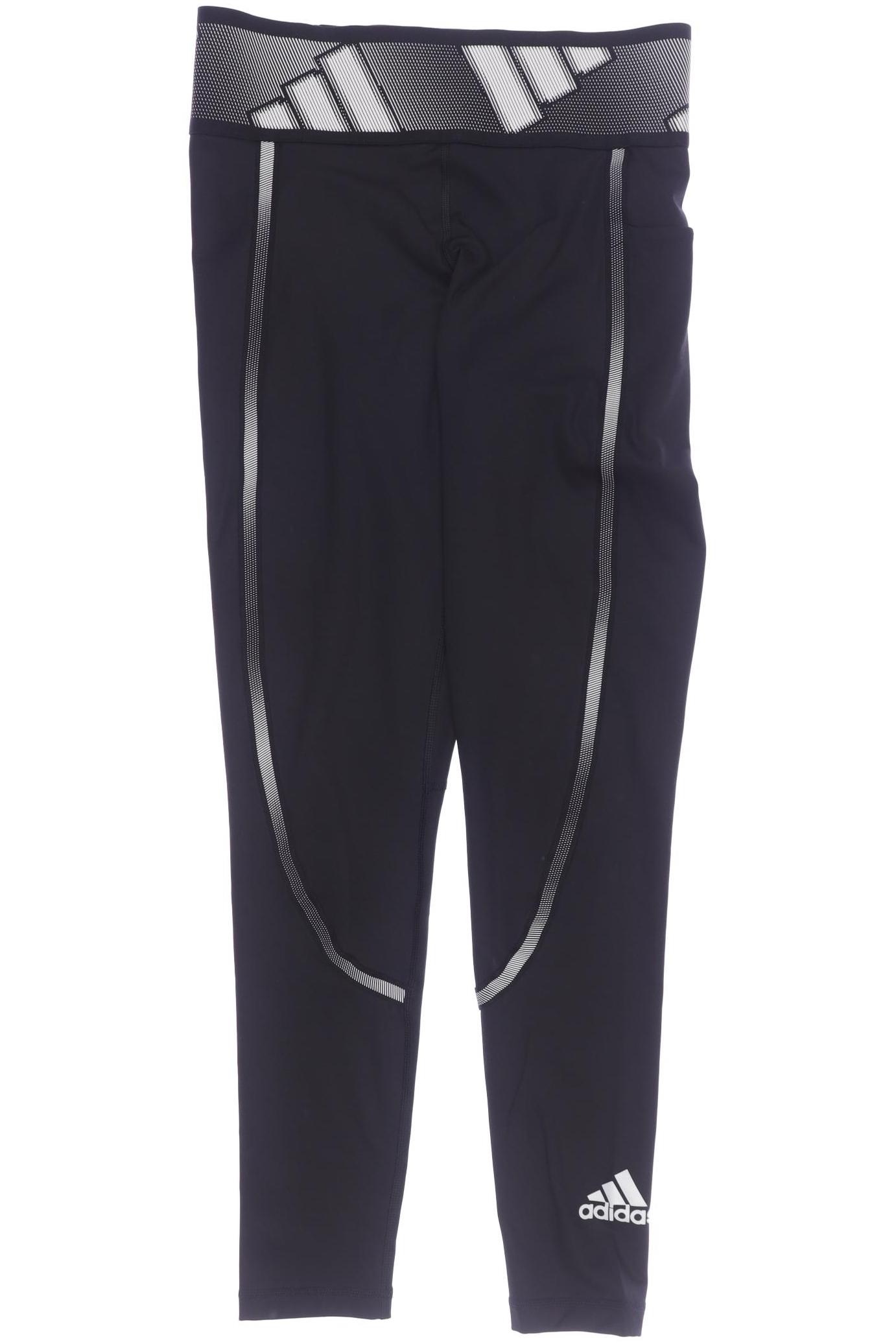 

adidas Damen Stoffhose, schwarz, Gr. 0