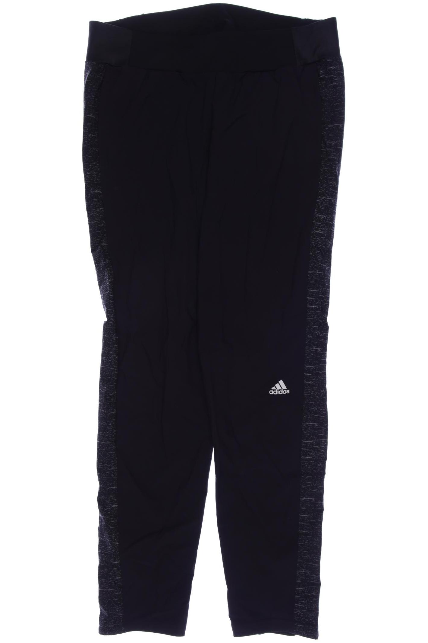 

adidas Damen Stoffhose, schwarz, Gr. 0