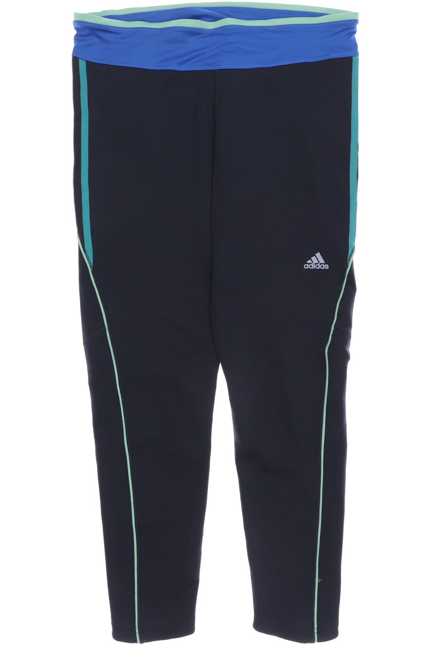 

adidas Damen Stoffhose, marineblau, Gr. 0