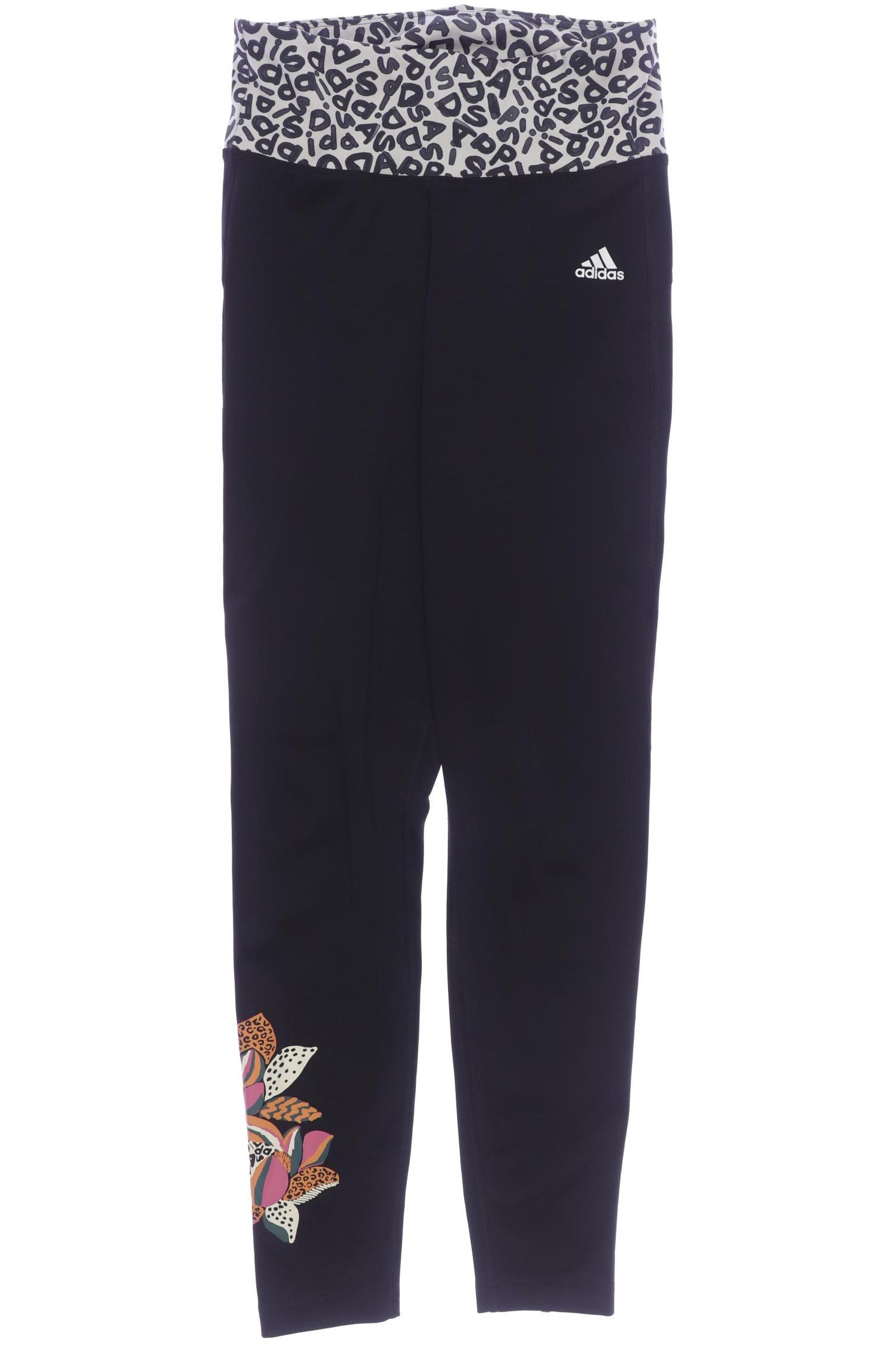 

adidas Damen Stoffhose, schwarz, Gr. 0