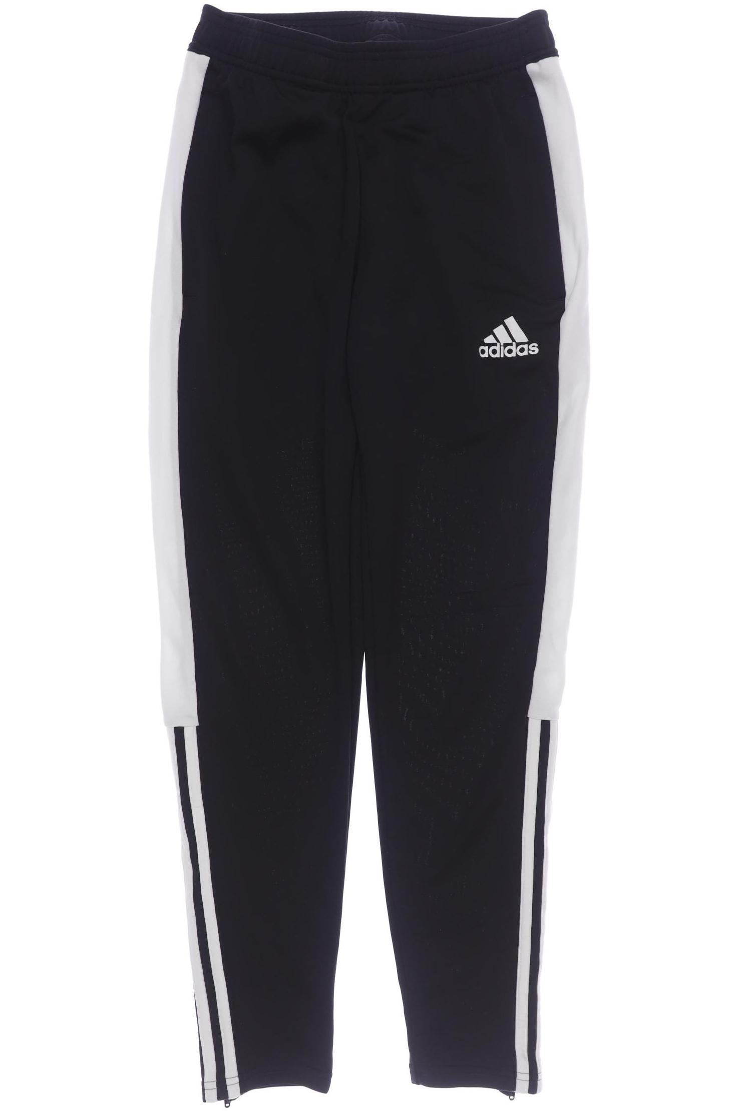 

adidas Damen Stoffhose, schwarz, Gr. 0