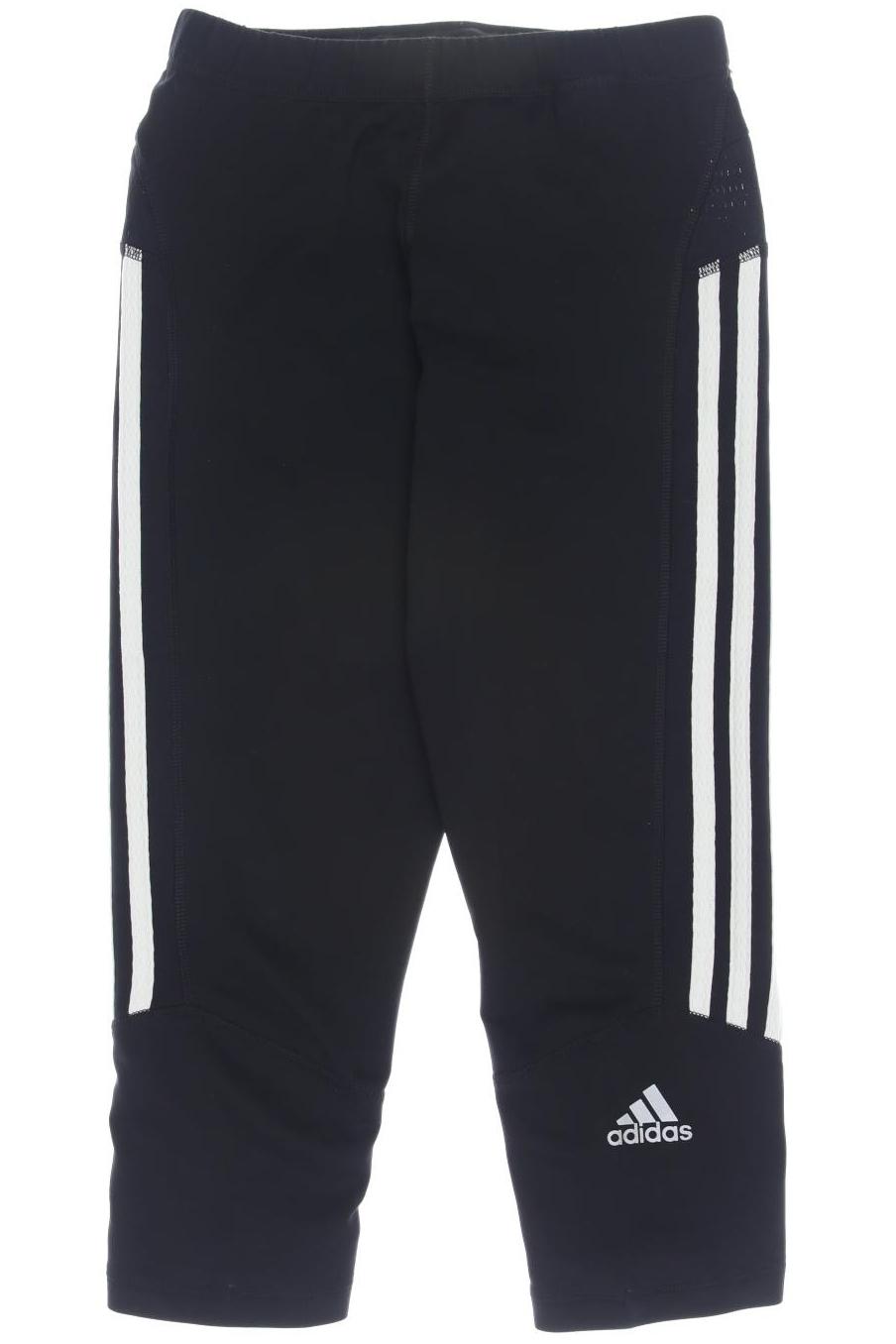 

adidas Damen Stoffhose, schwarz, Gr. 0