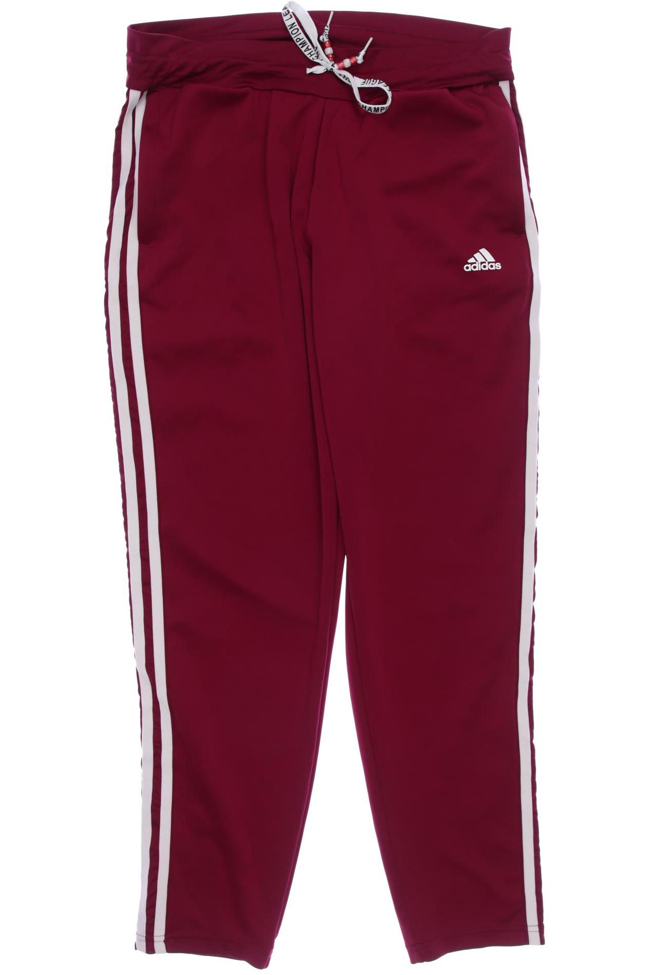 

adidas Damen Stoffhose, bordeaux, Gr. 0