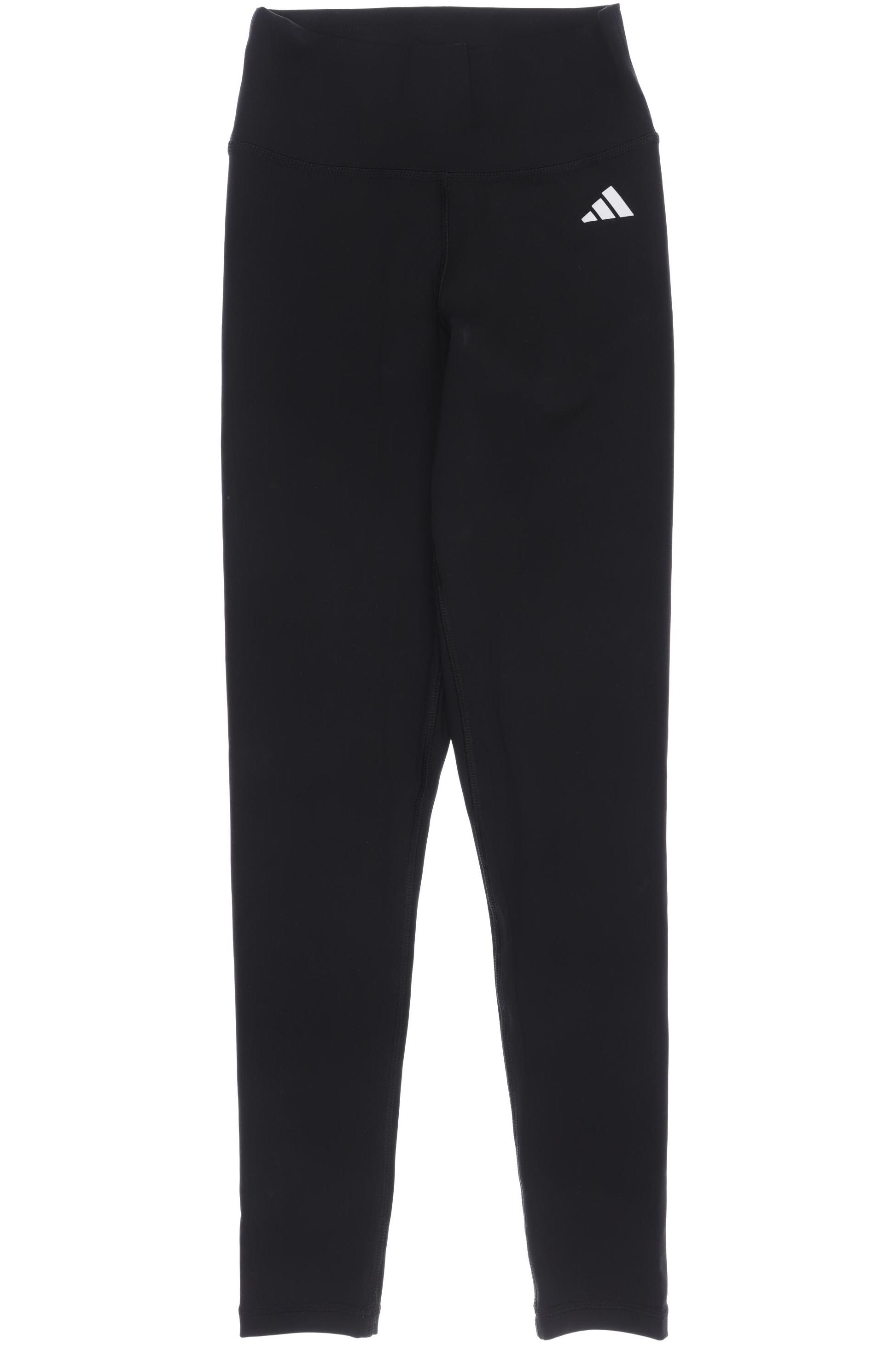 

adidas Damen Stoffhose, schwarz, Gr. 0