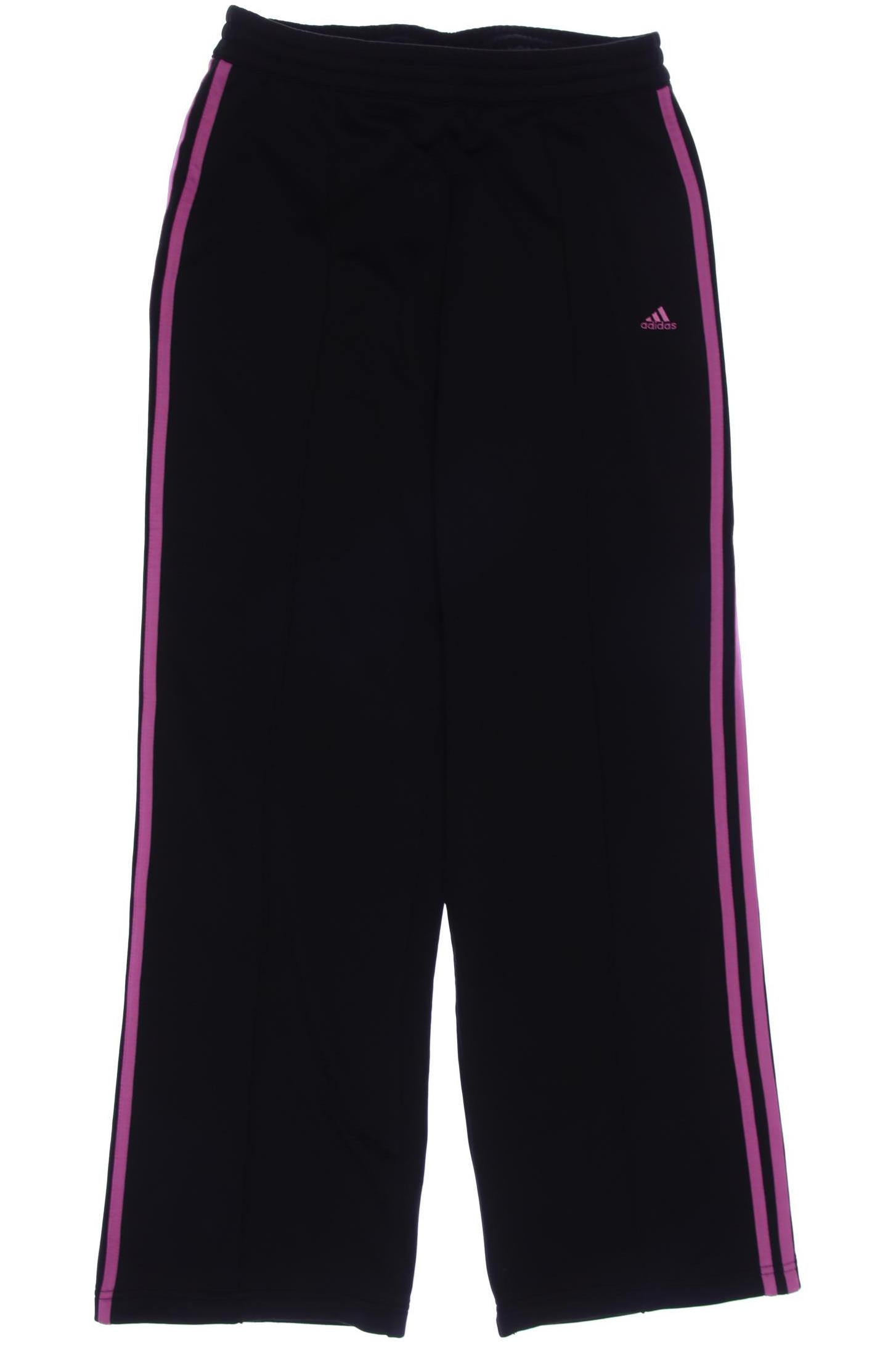 

adidas Damen Stoffhose, schwarz, Gr. 40