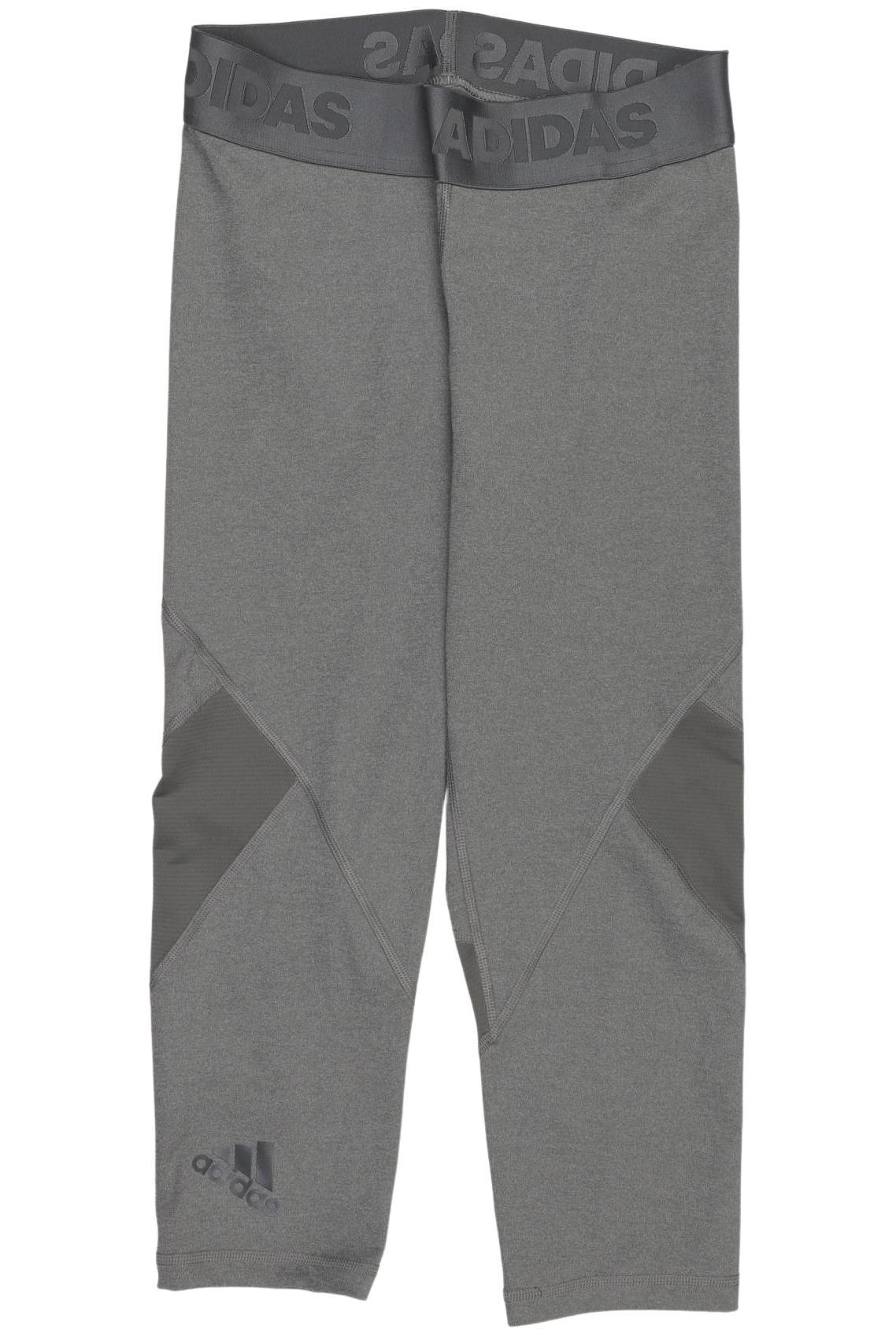 

adidas Damen Stoffhose, grau, Gr. 0