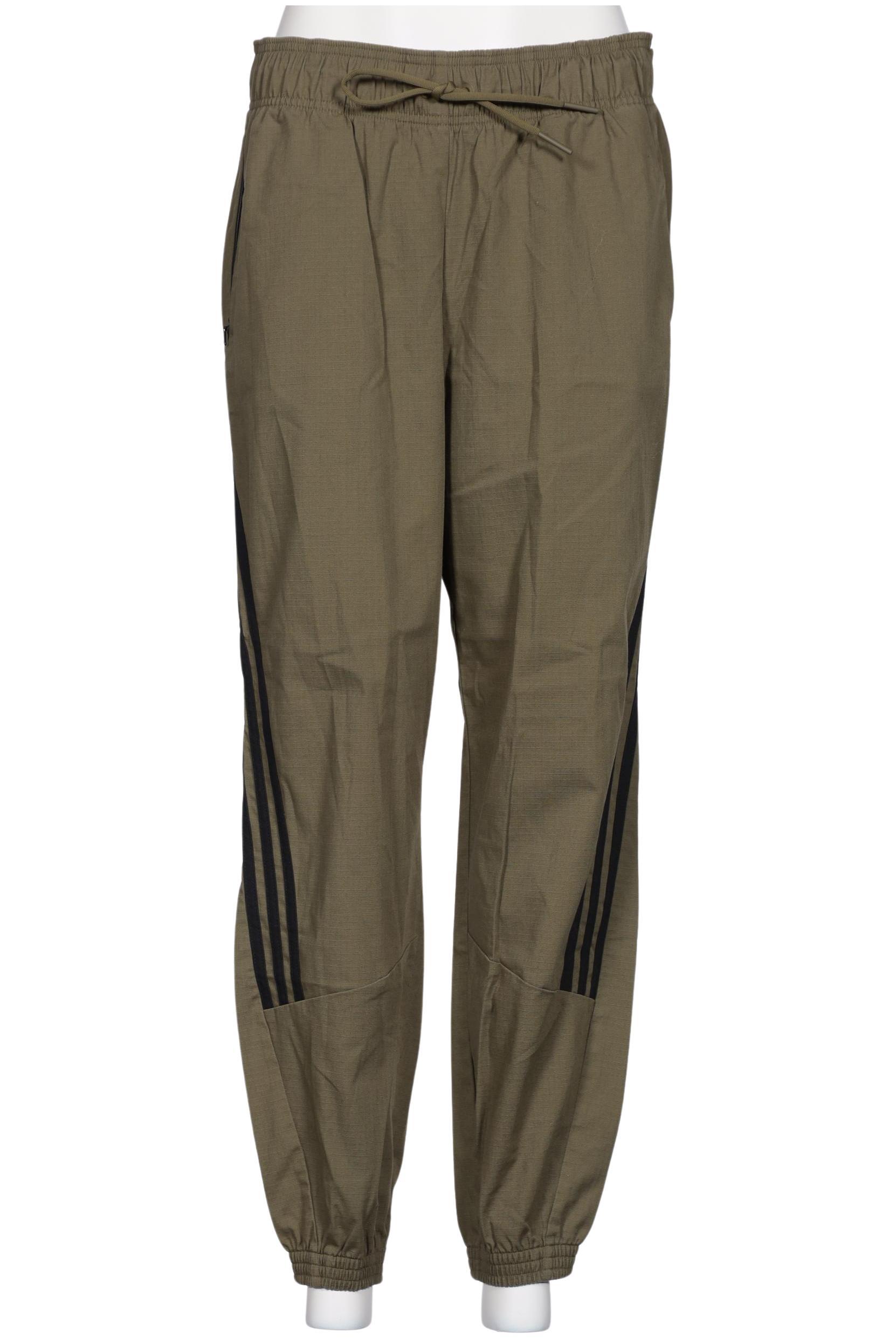 

adidas Damen Stoffhose, grün, Gr. 0