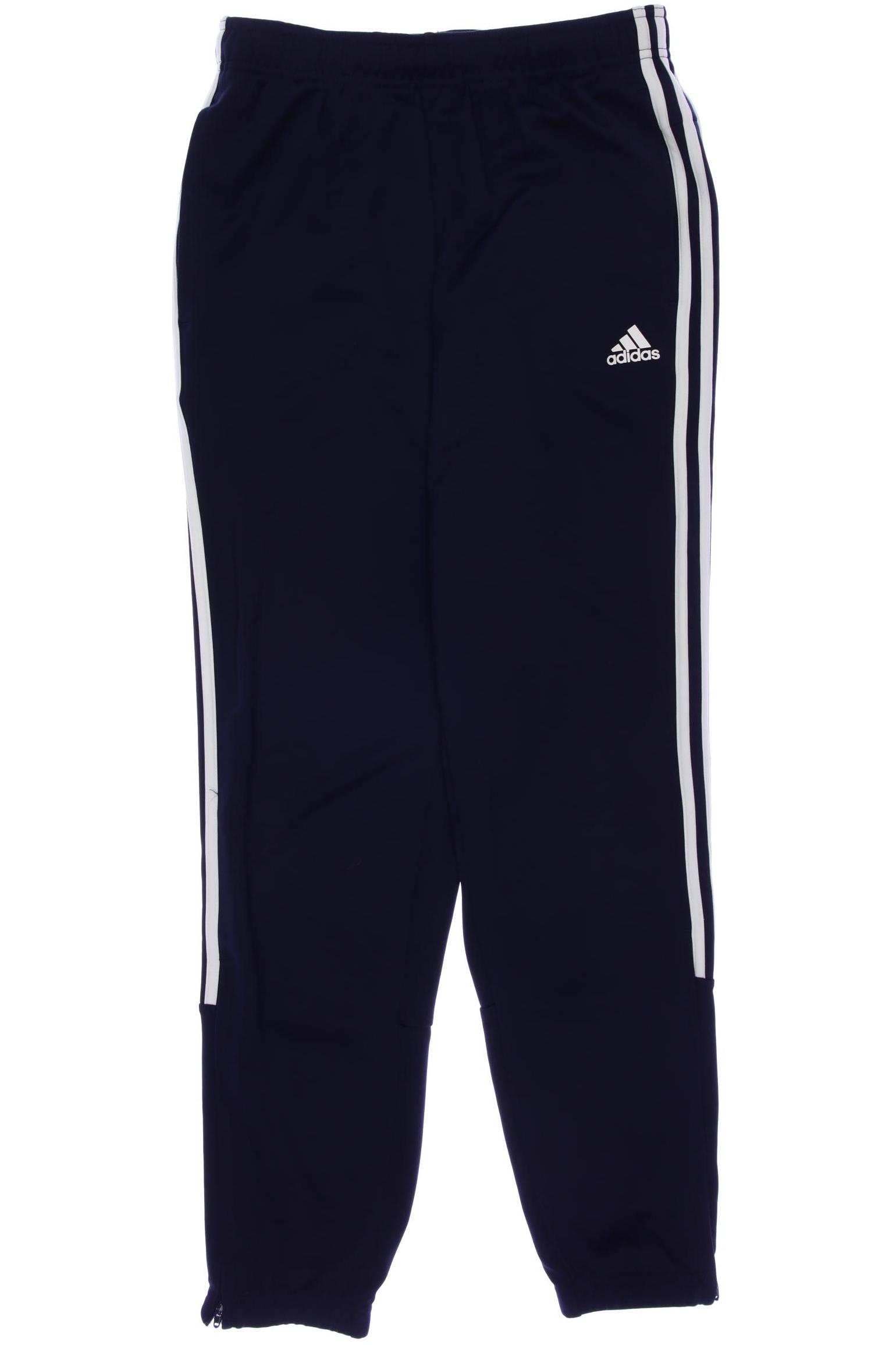 

adidas Damen Stoffhose, marineblau, Gr. 0