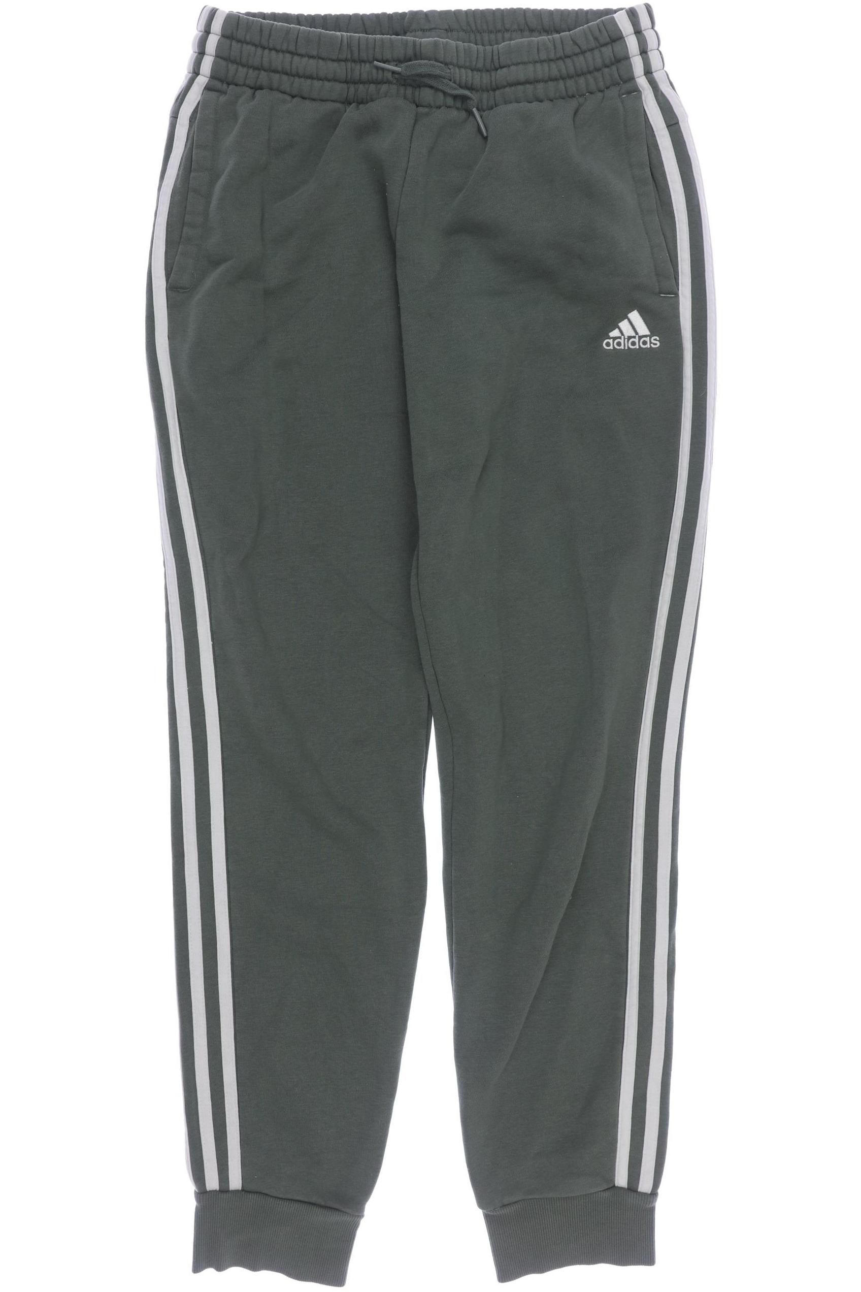 

adidas Damen Stoffhose, grün, Gr. 0