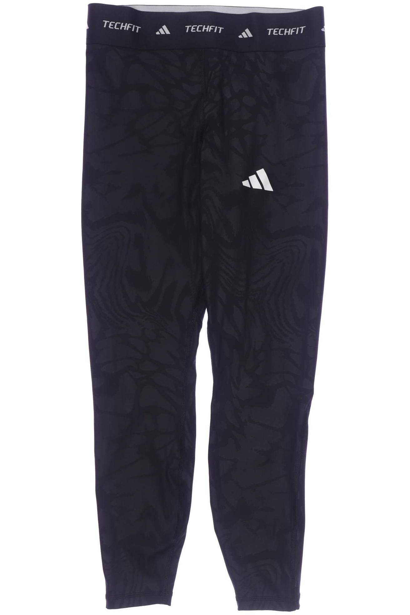 

adidas Damen Stoffhose, schwarz, Gr. 0