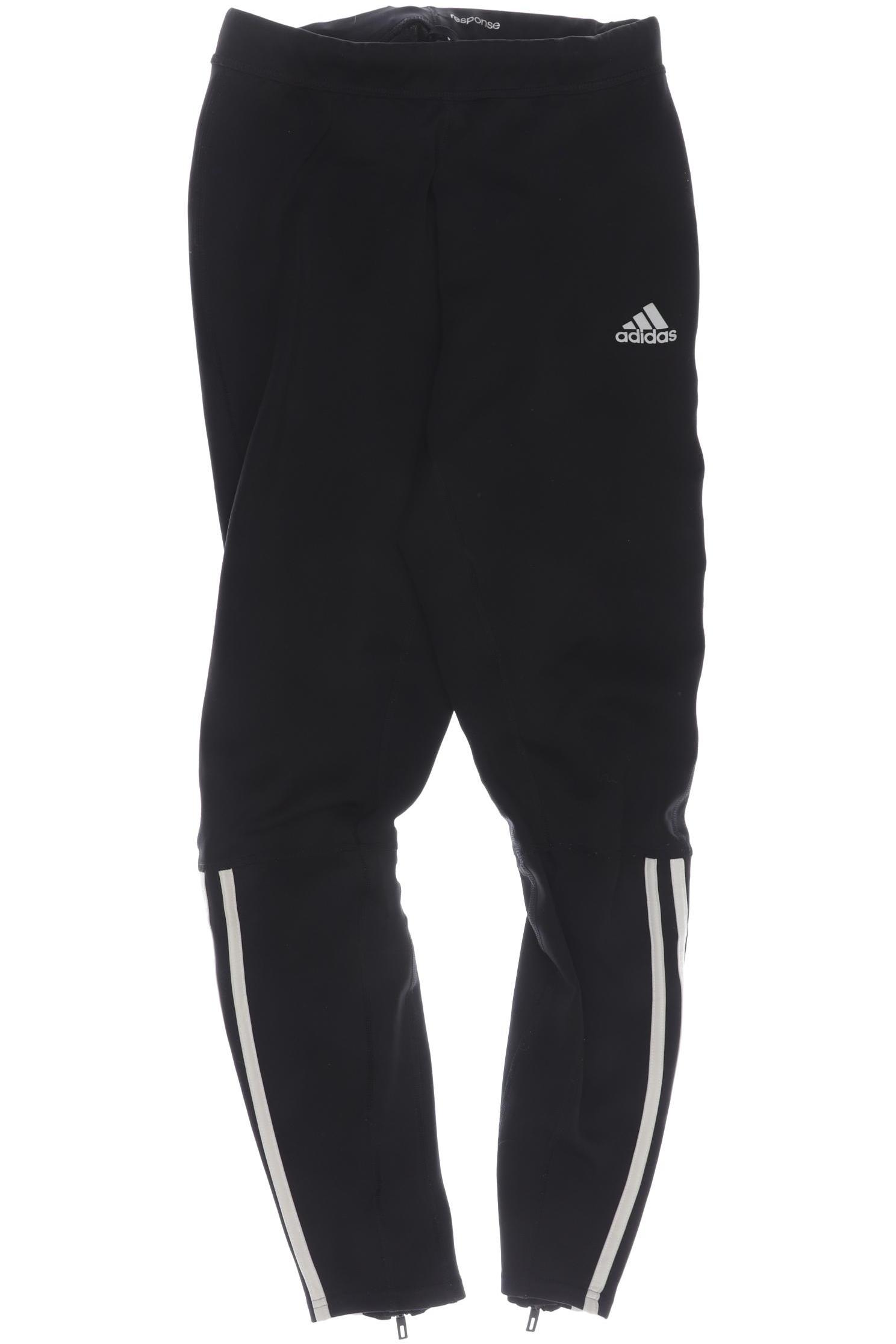 

adidas Damen Stoffhose, schwarz, Gr. 0