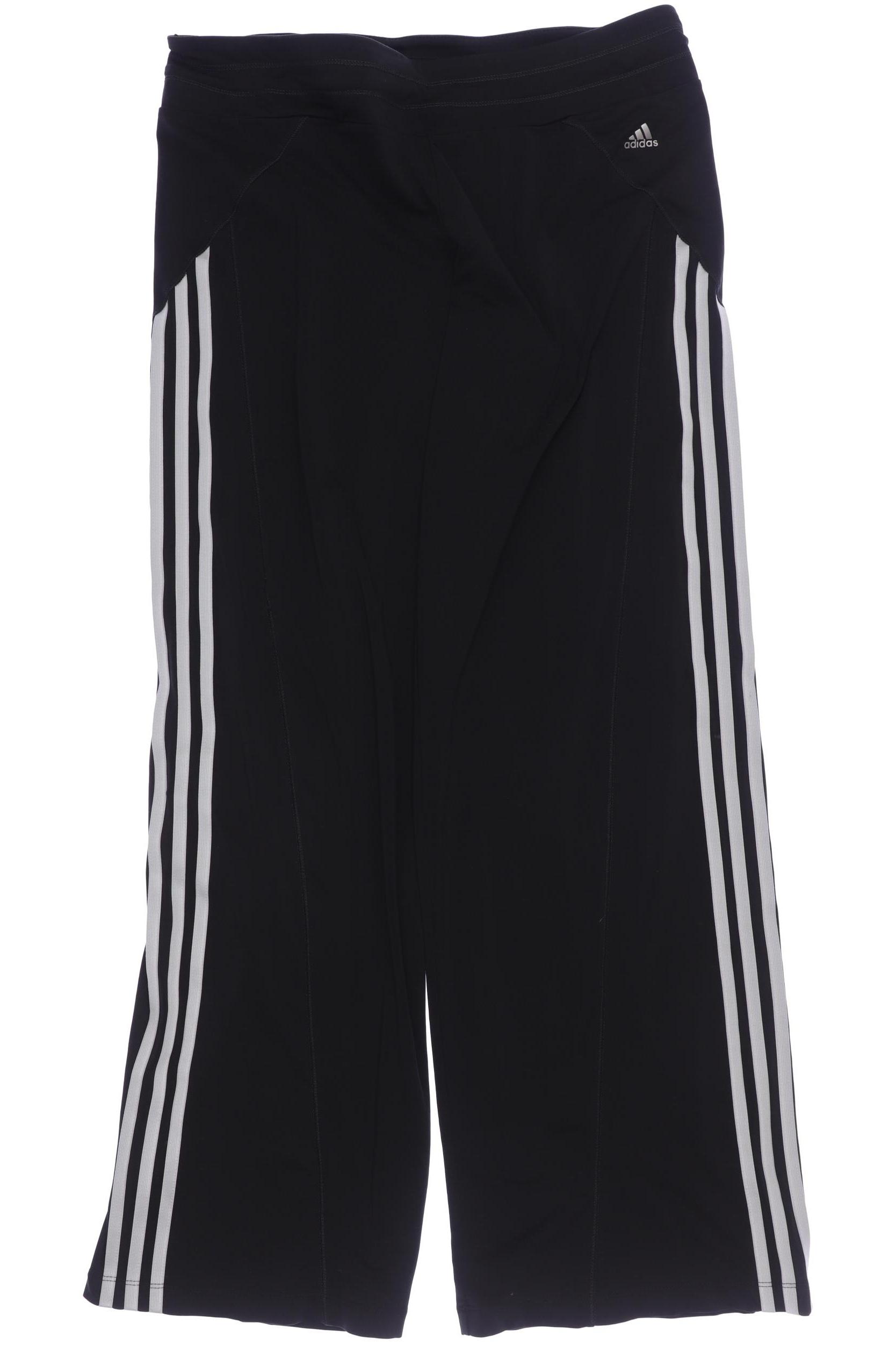 

adidas Damen Stoffhose, schwarz, Gr. 33