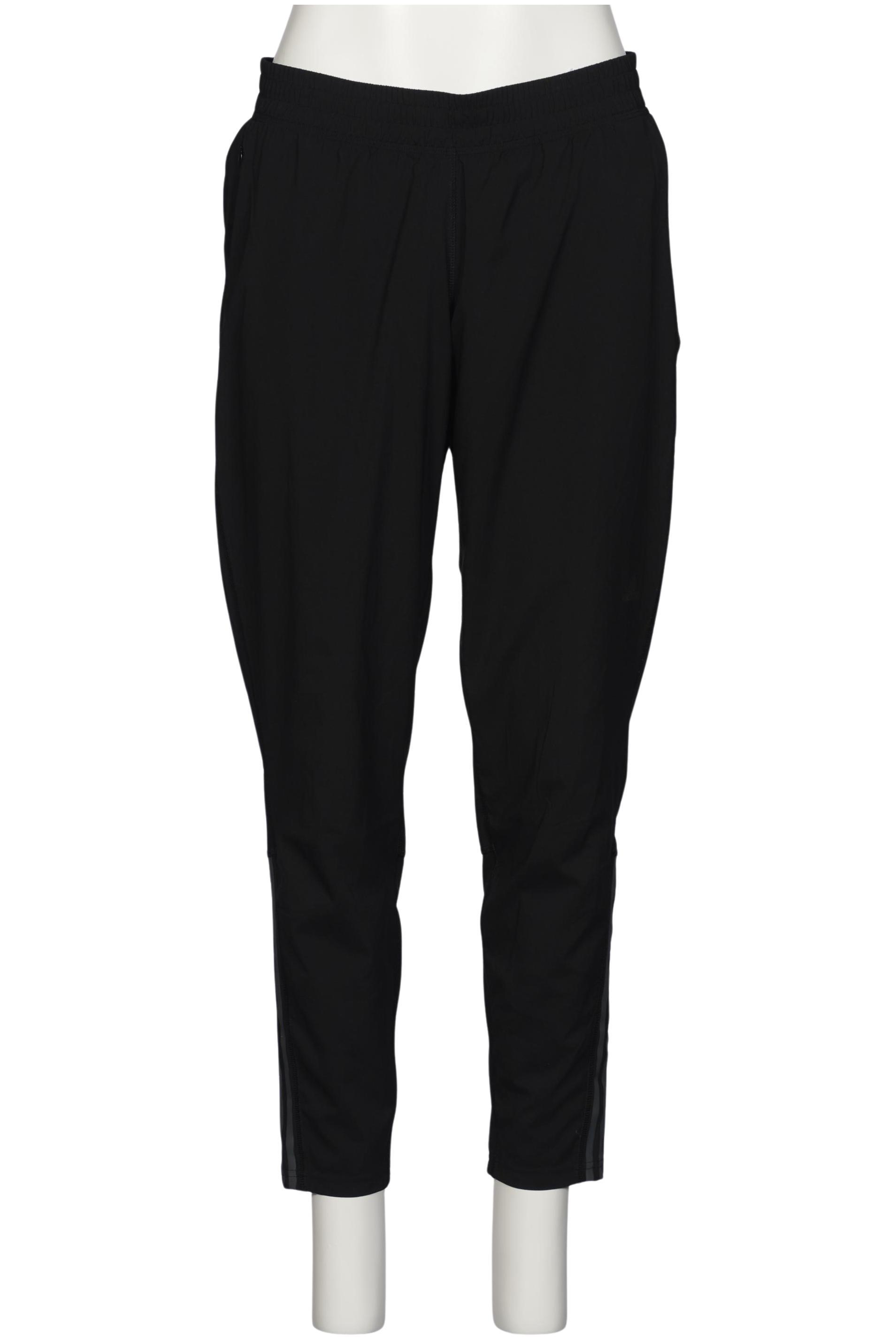 

adidas Damen Stoffhose, schwarz, Gr. 42