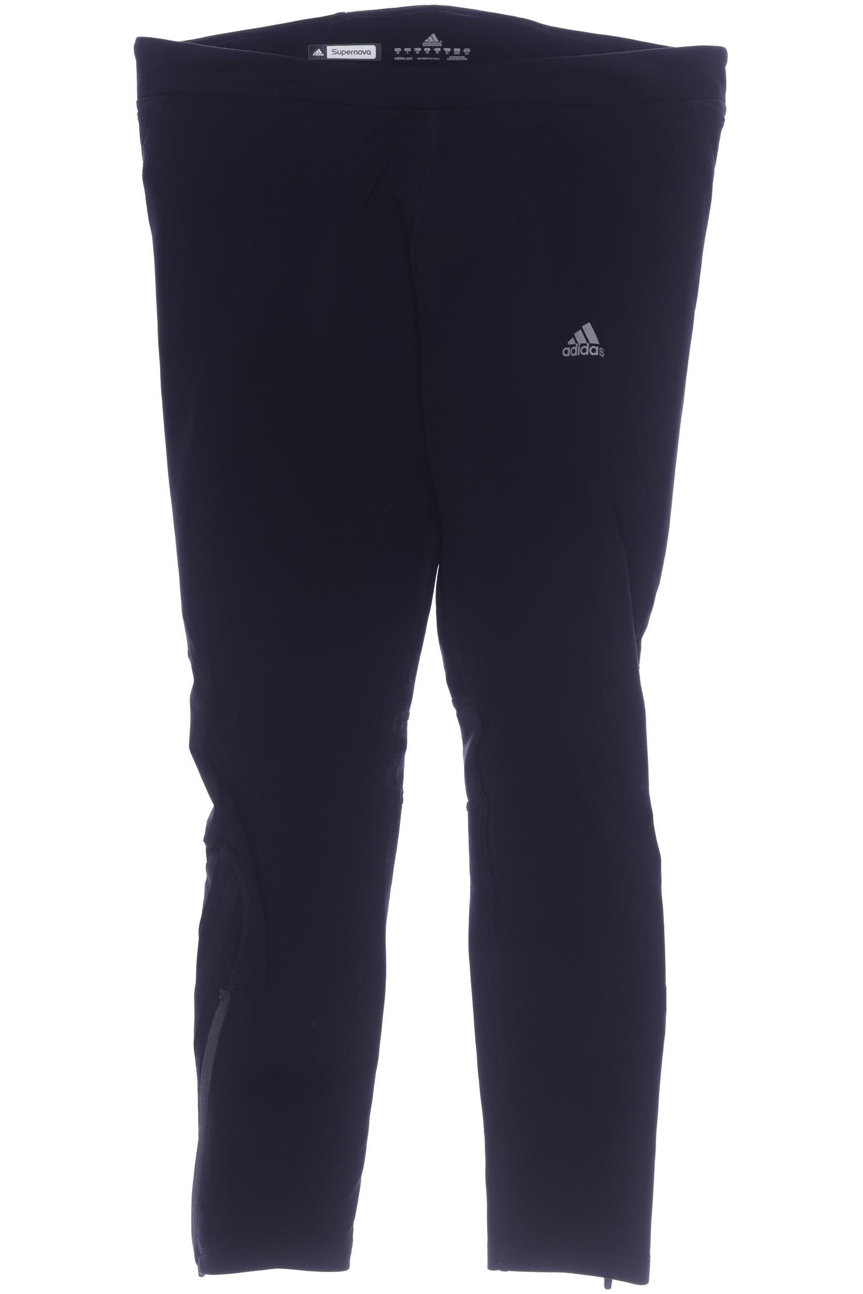 

adidas Damen Stoffhose, schwarz, Gr. 44