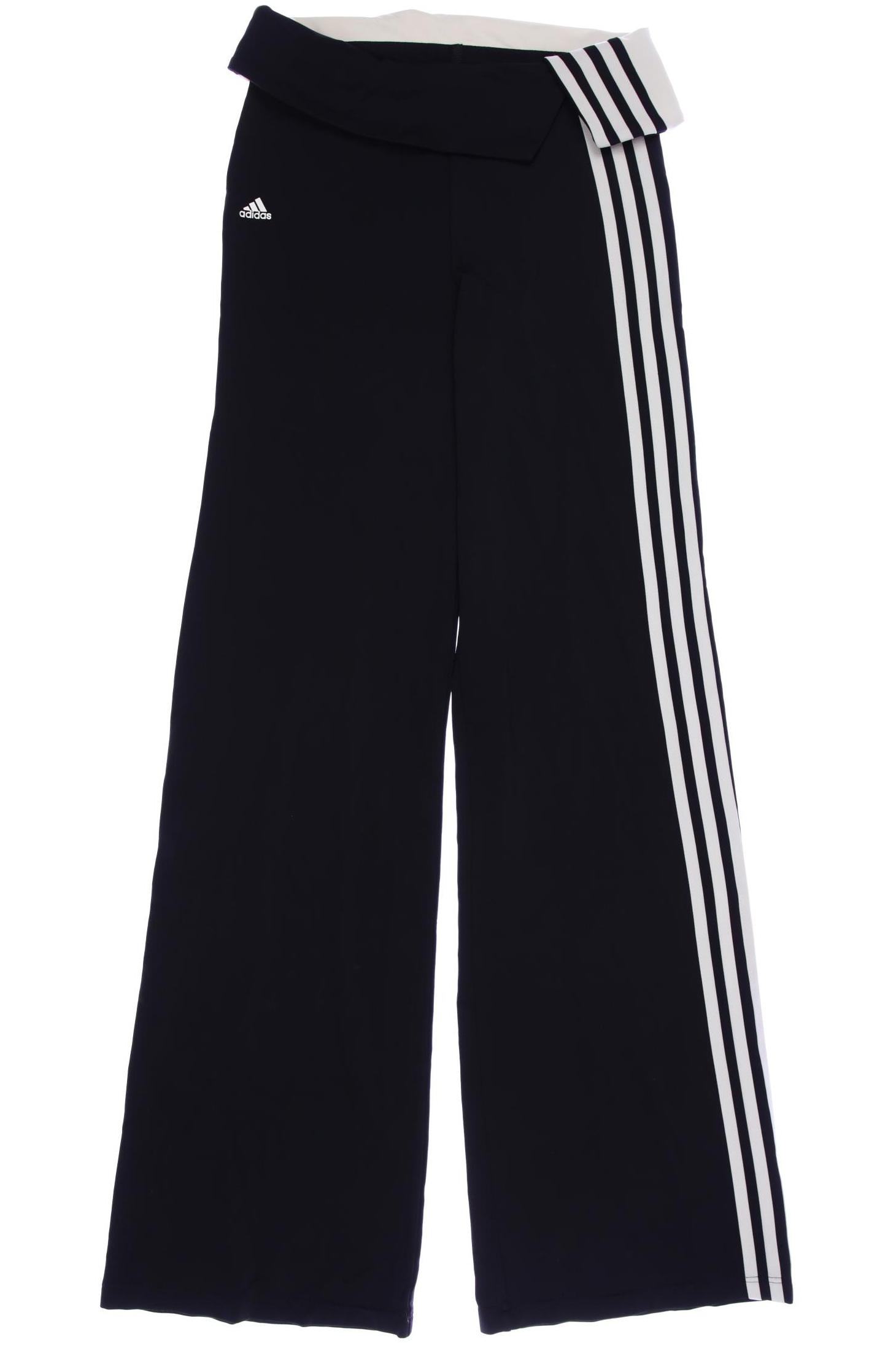 

adidas Damen Stoffhose, schwarz, Gr. 34