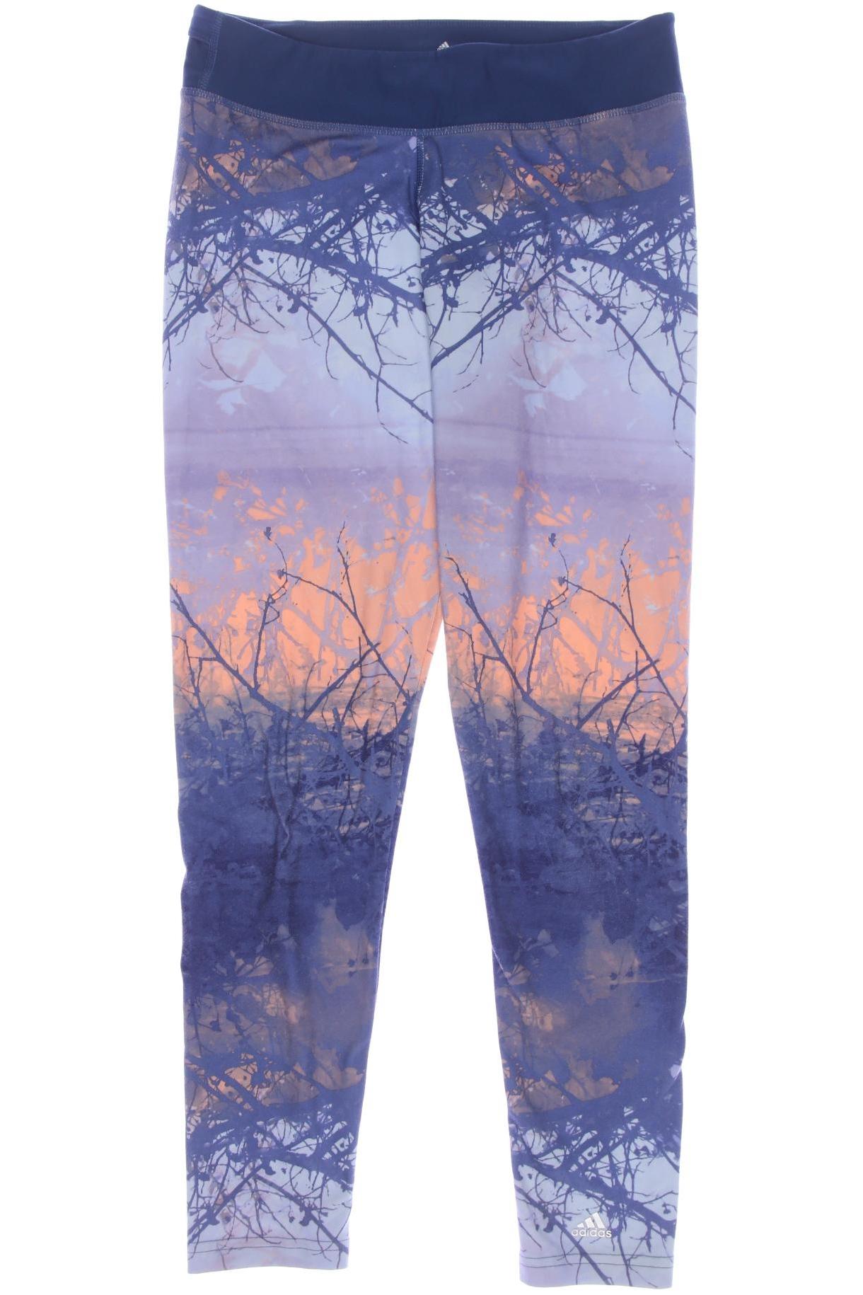 

adidas Damen Stoffhose, blau, Gr. 0