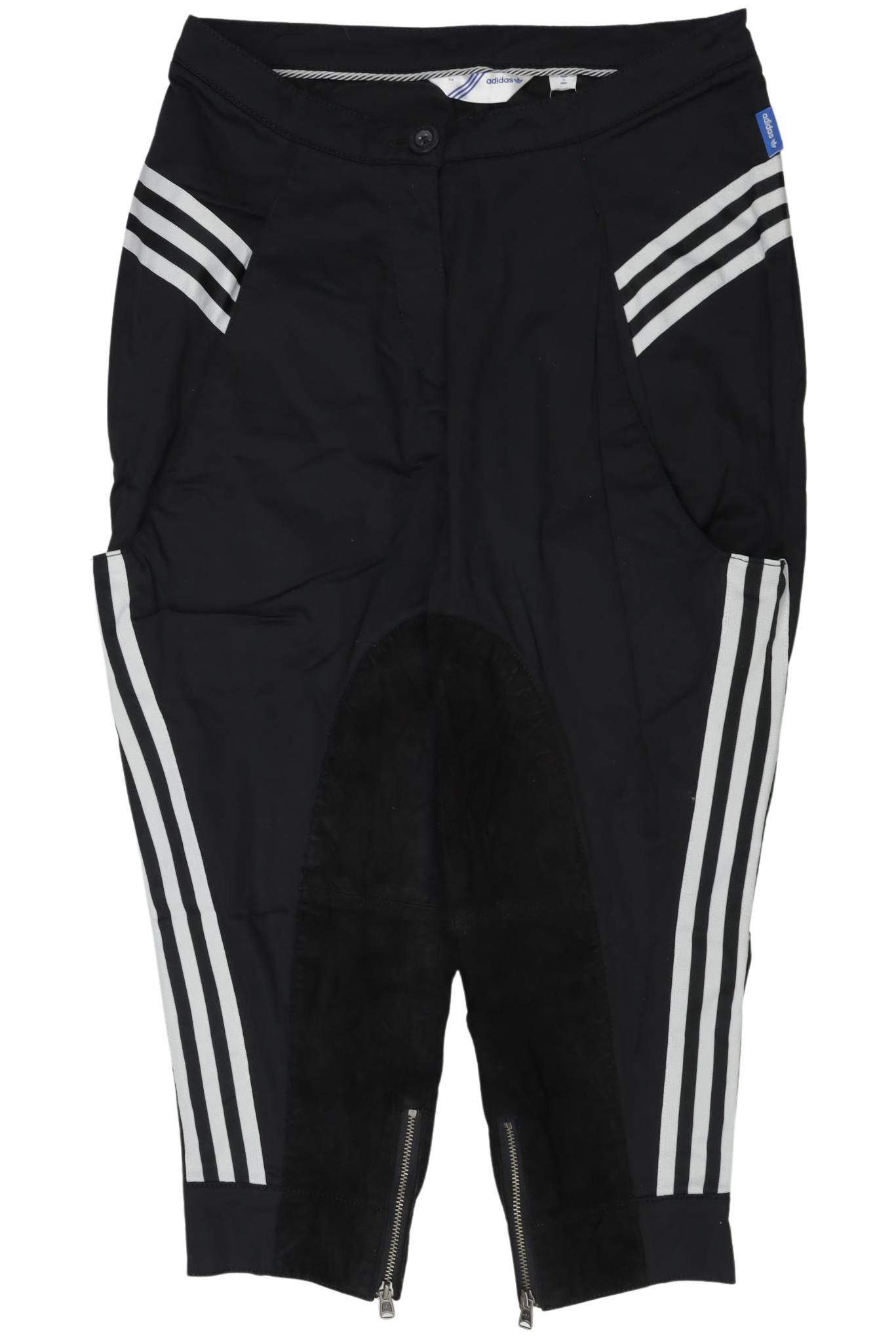

adidas Damen Stoffhose, schwarz, Gr. 34