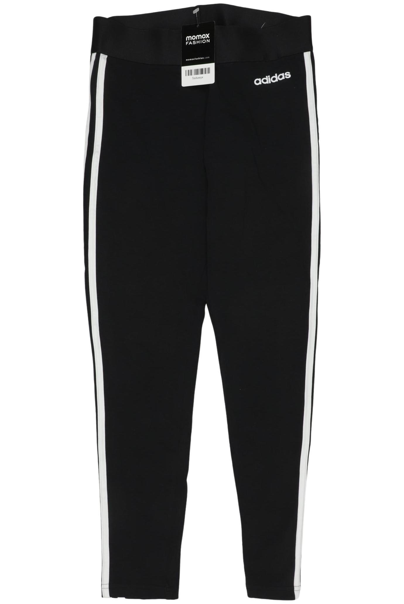 

adidas Damen Stoffhose, schwarz, Gr. 0