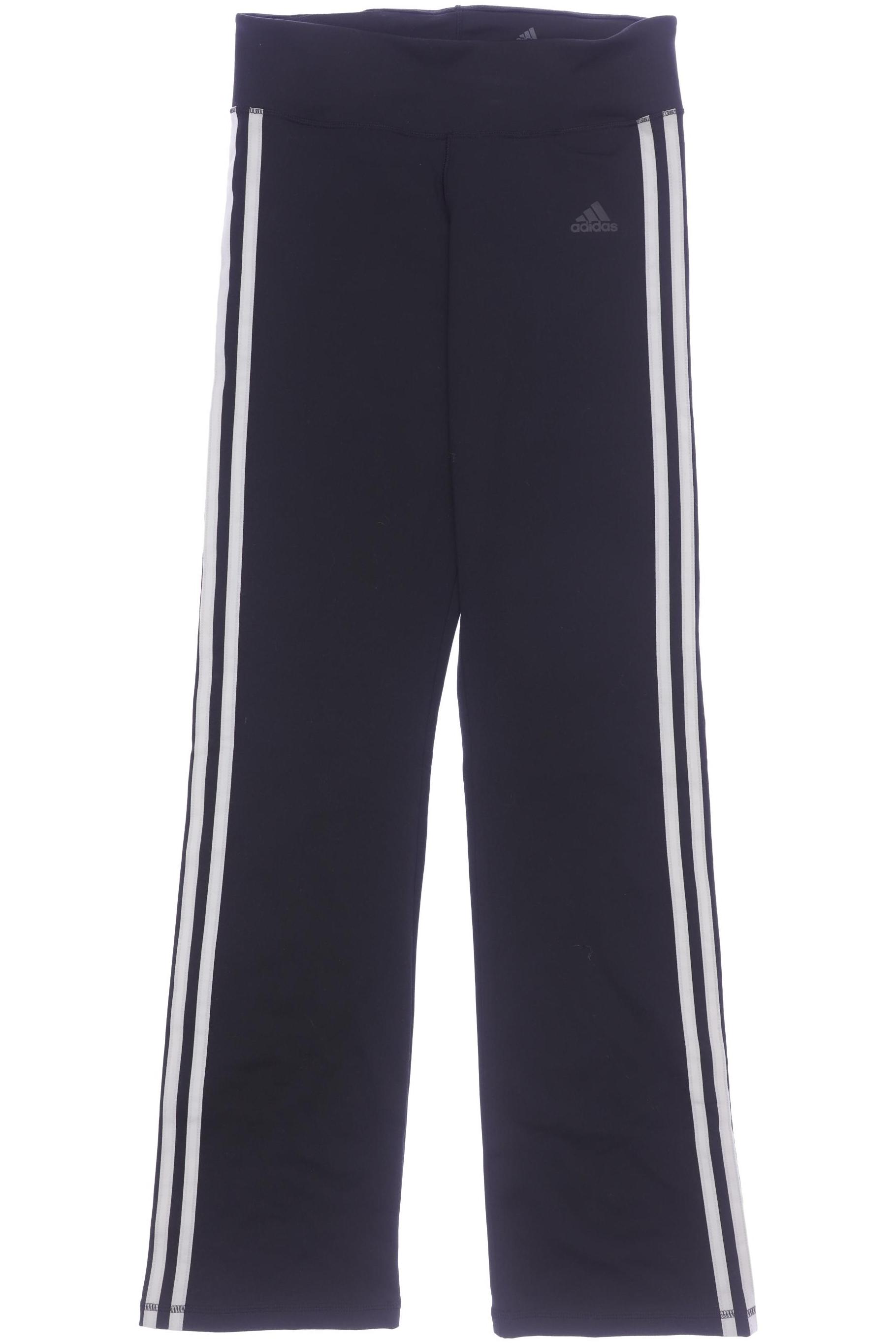 

adidas Damen Stoffhose, schwarz, Gr. 0