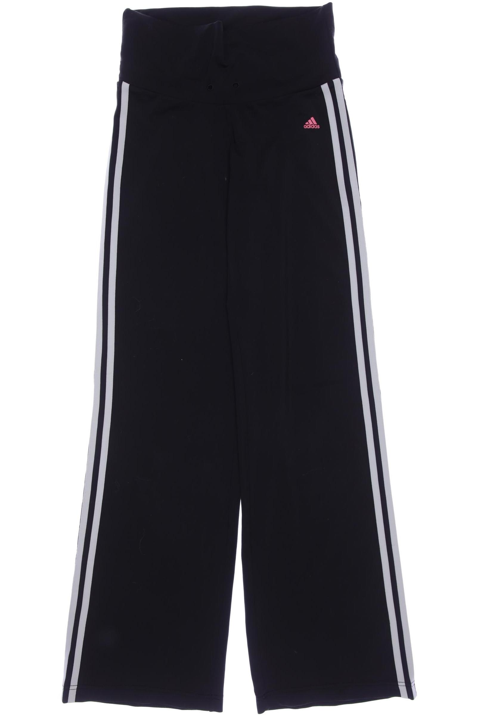 

adidas Damen Stoffhose, schwarz, Gr. 36