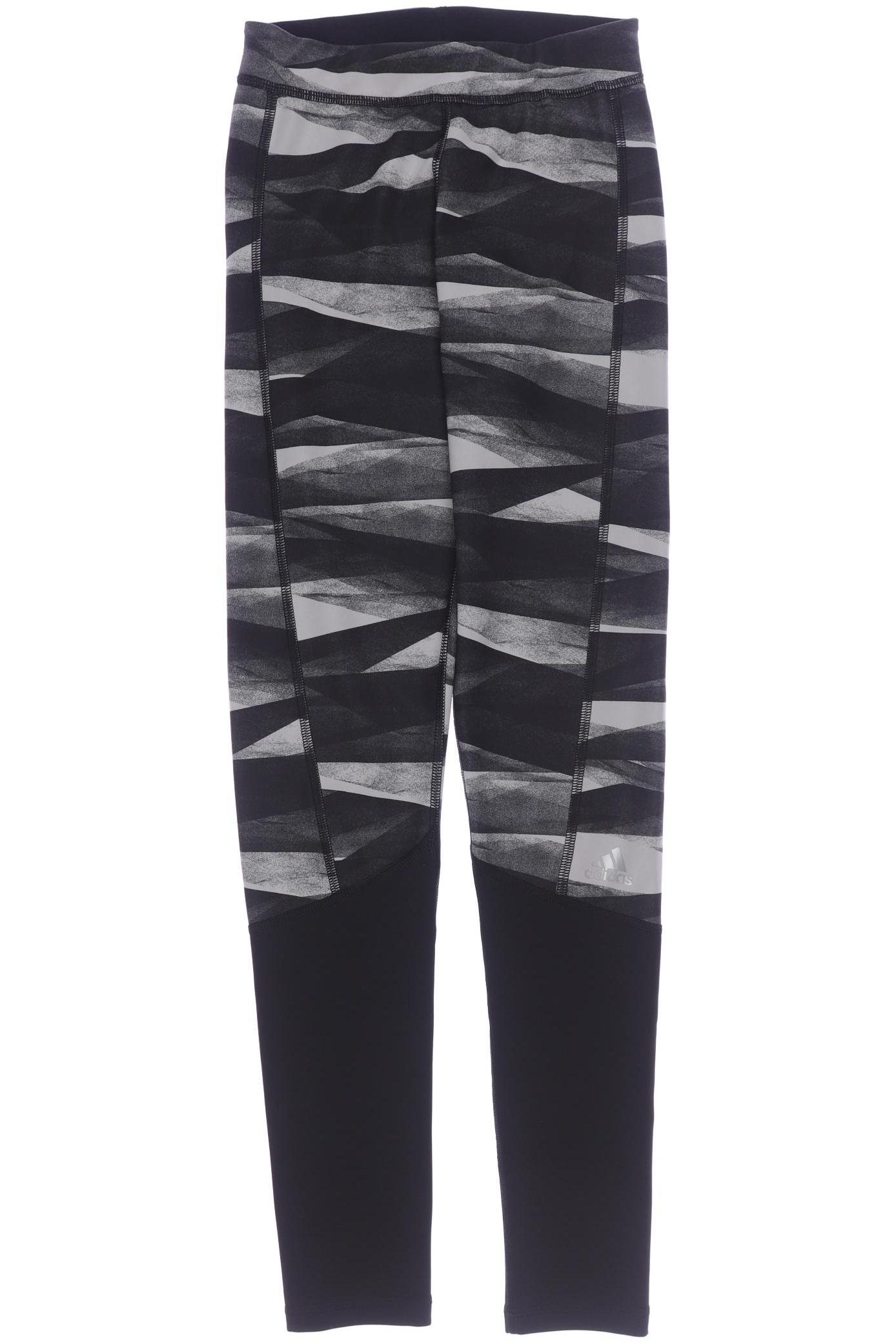 

adidas Damen Stoffhose, grau, Gr. 0