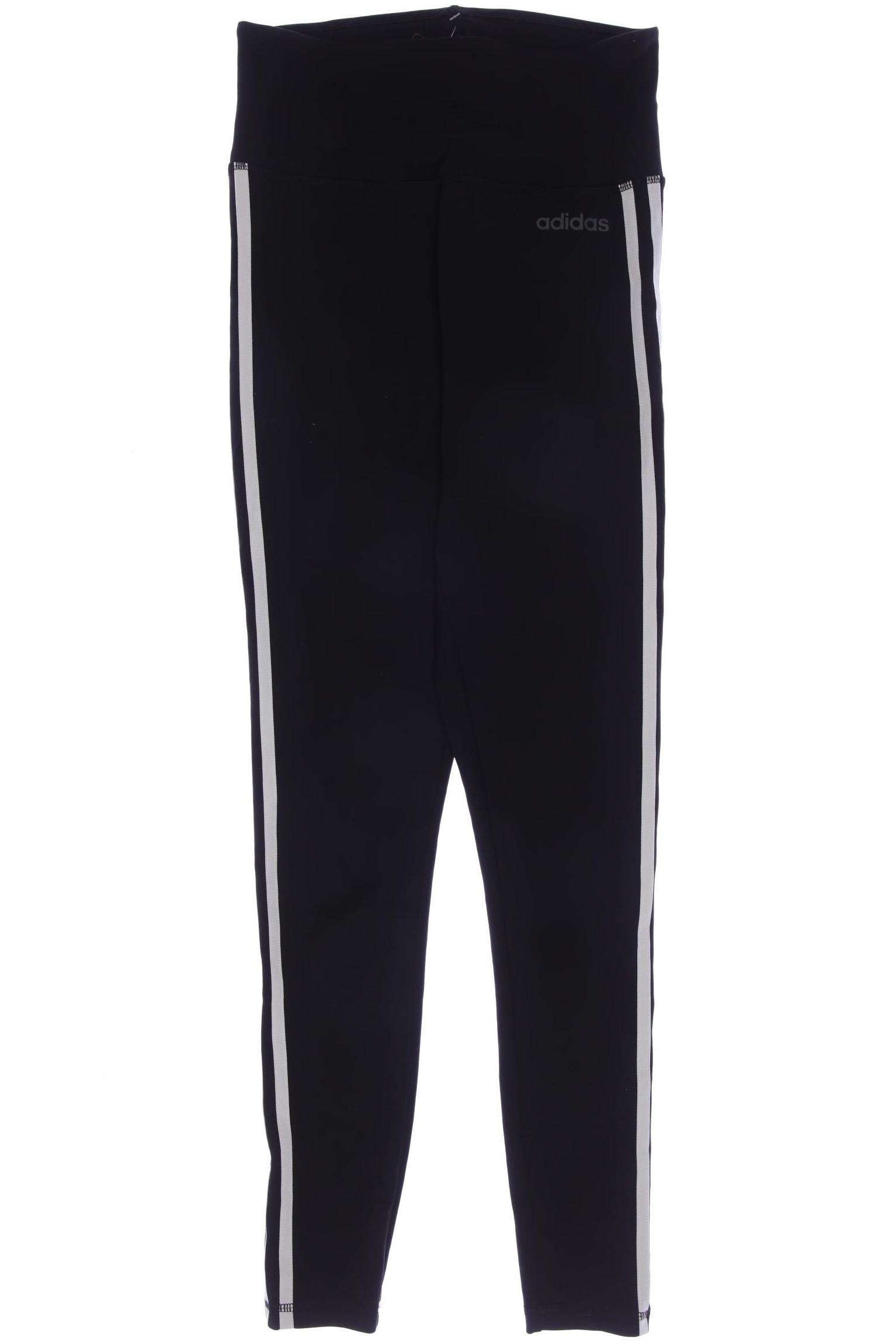 

adidas Damen Stoffhose, schwarz, Gr. 0