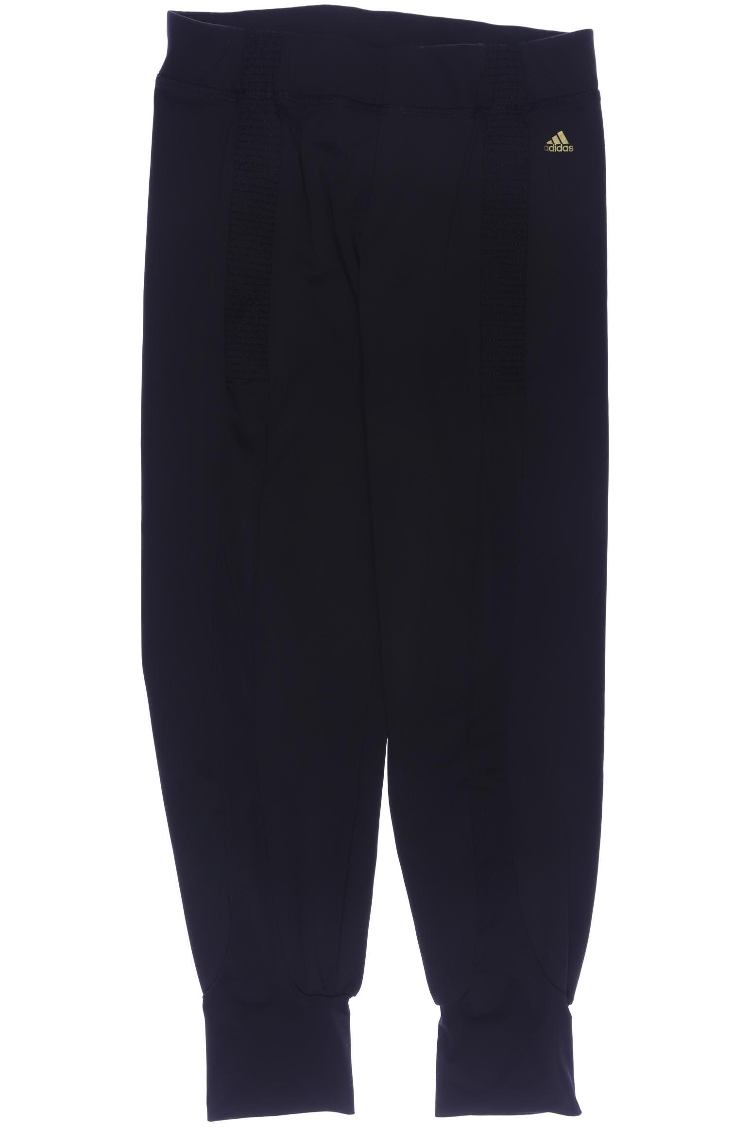 

adidas Damen Stoffhose, schwarz, Gr. 0
