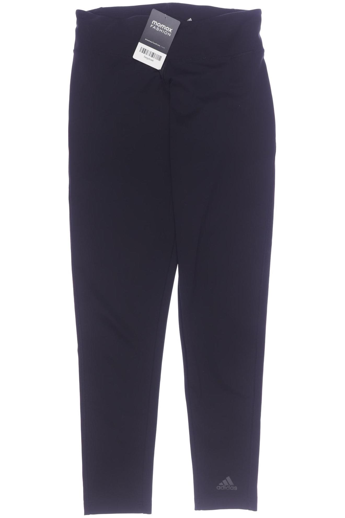 

adidas Damen Stoffhose, schwarz, Gr. 0