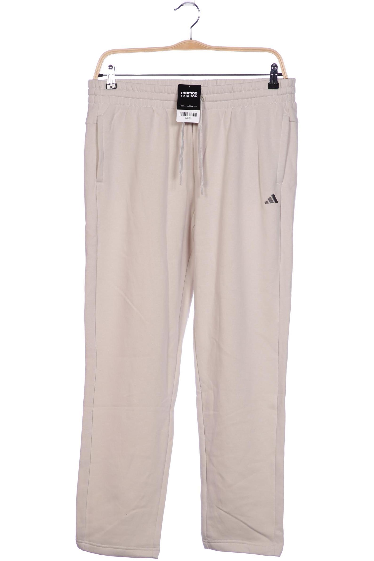 

adidas Damen Stoffhose, beige, Gr. 0