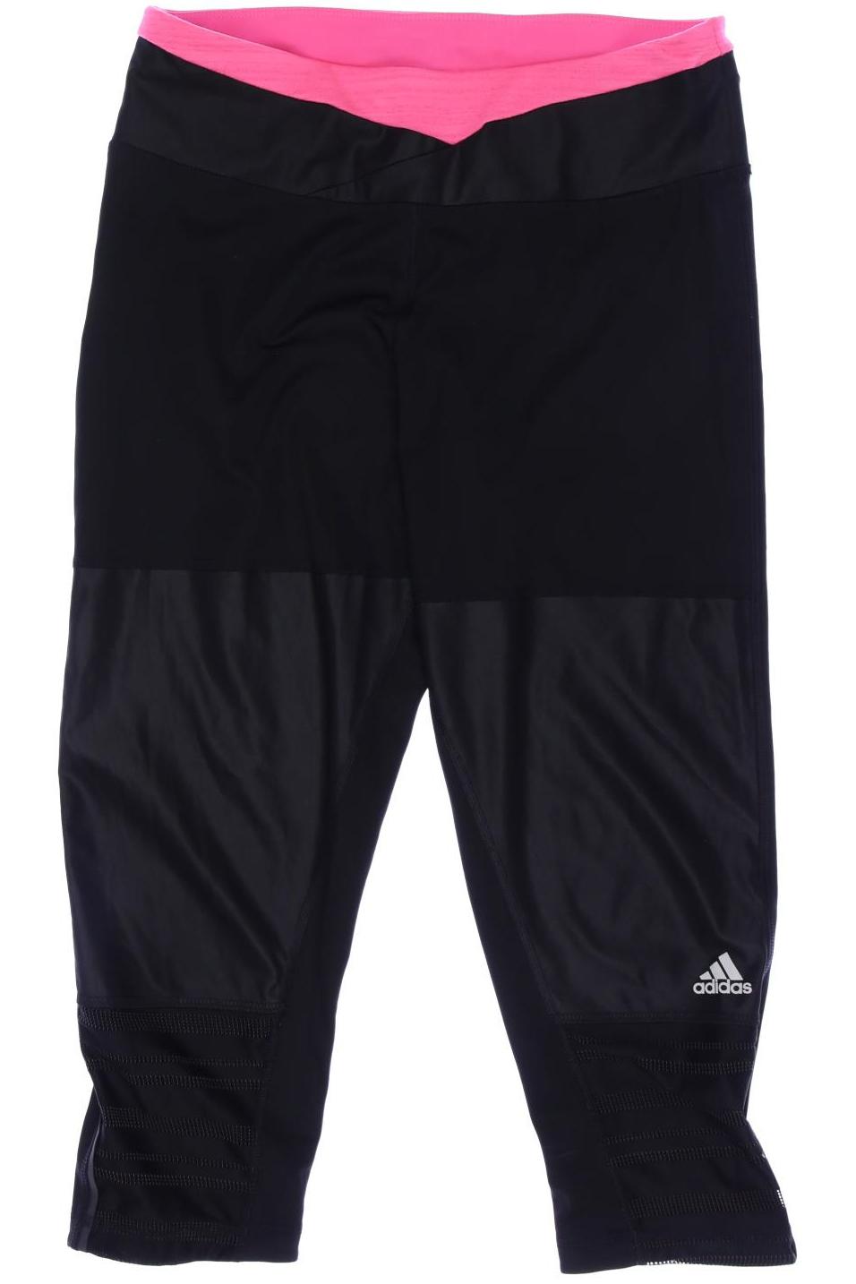

adidas Damen Stoffhose, schwarz, Gr. 0