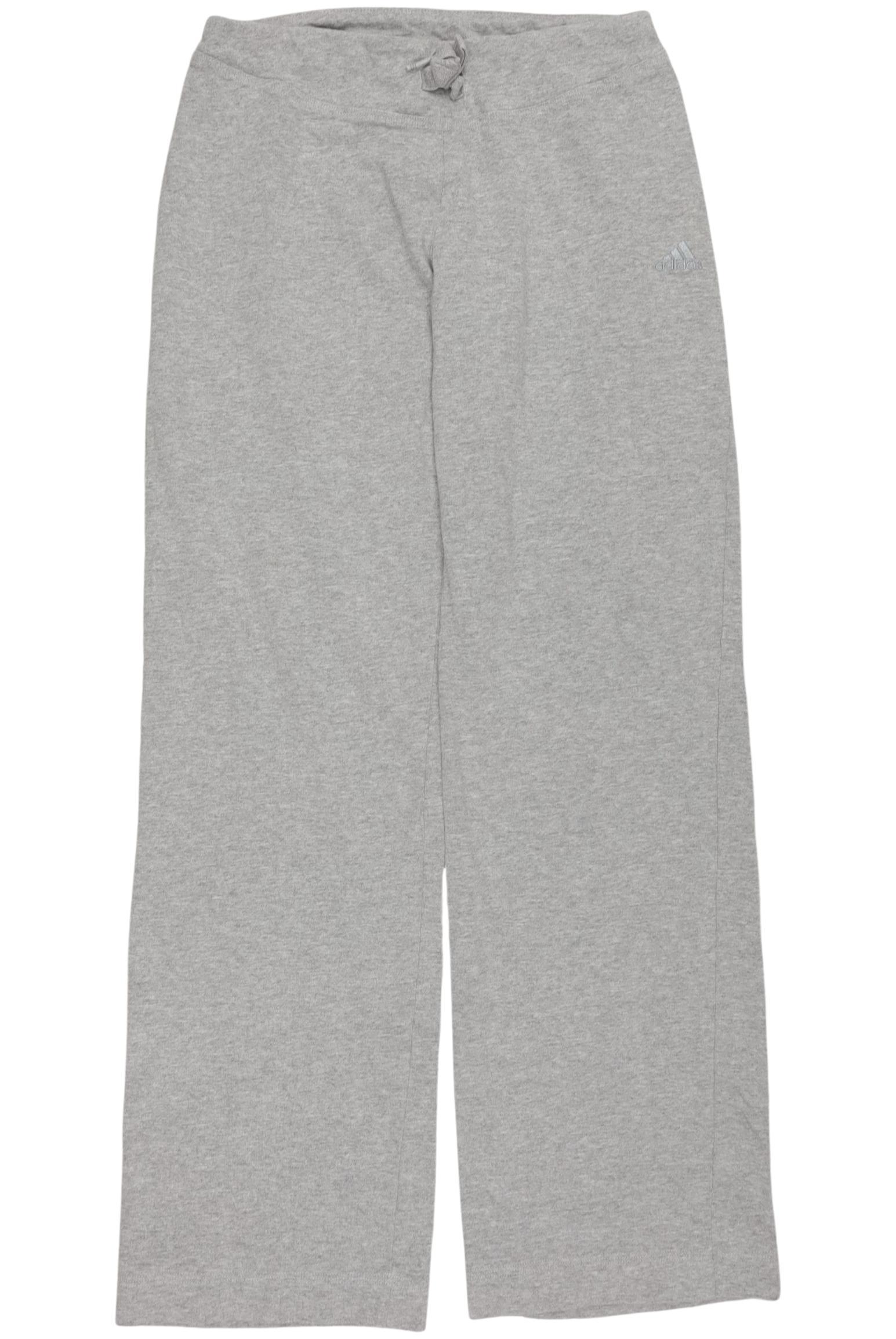 

adidas Damen Stoffhose, grau, Gr. 38