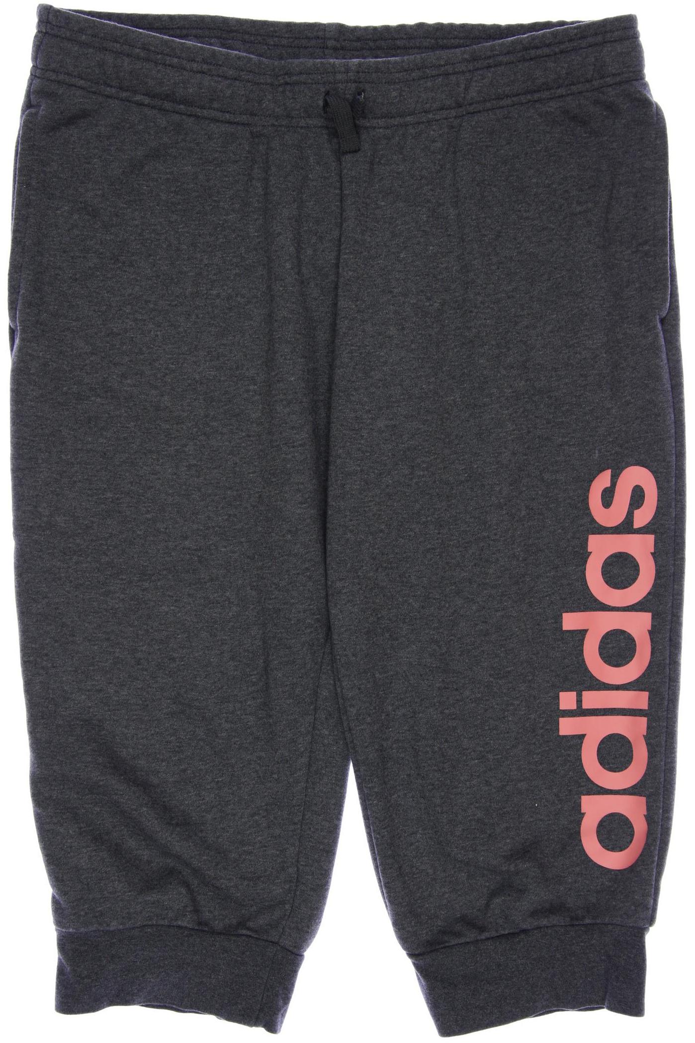 

adidas Damen Stoffhose, grau, Gr. 32