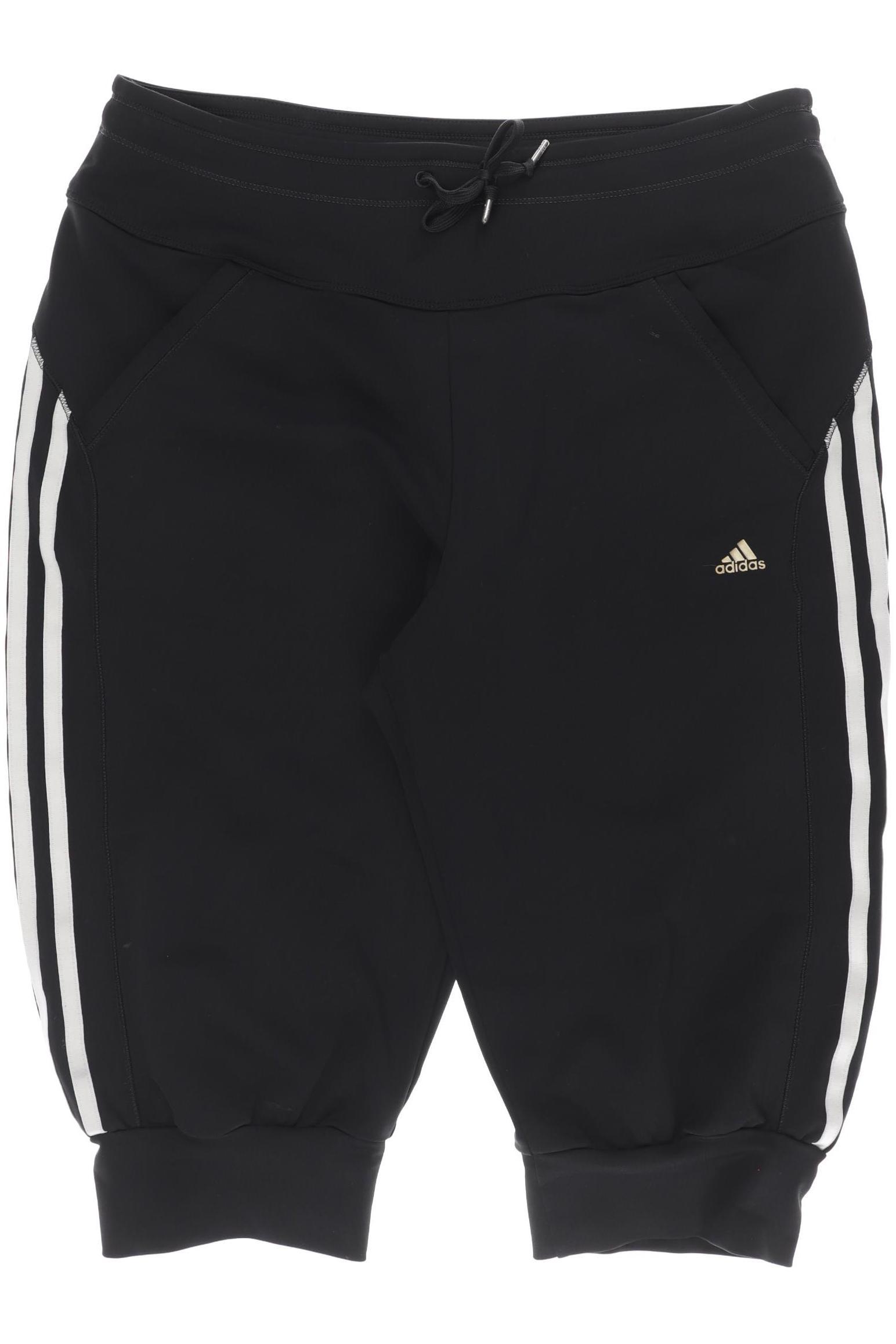 

adidas Damen Stoffhose, schwarz, Gr. 38