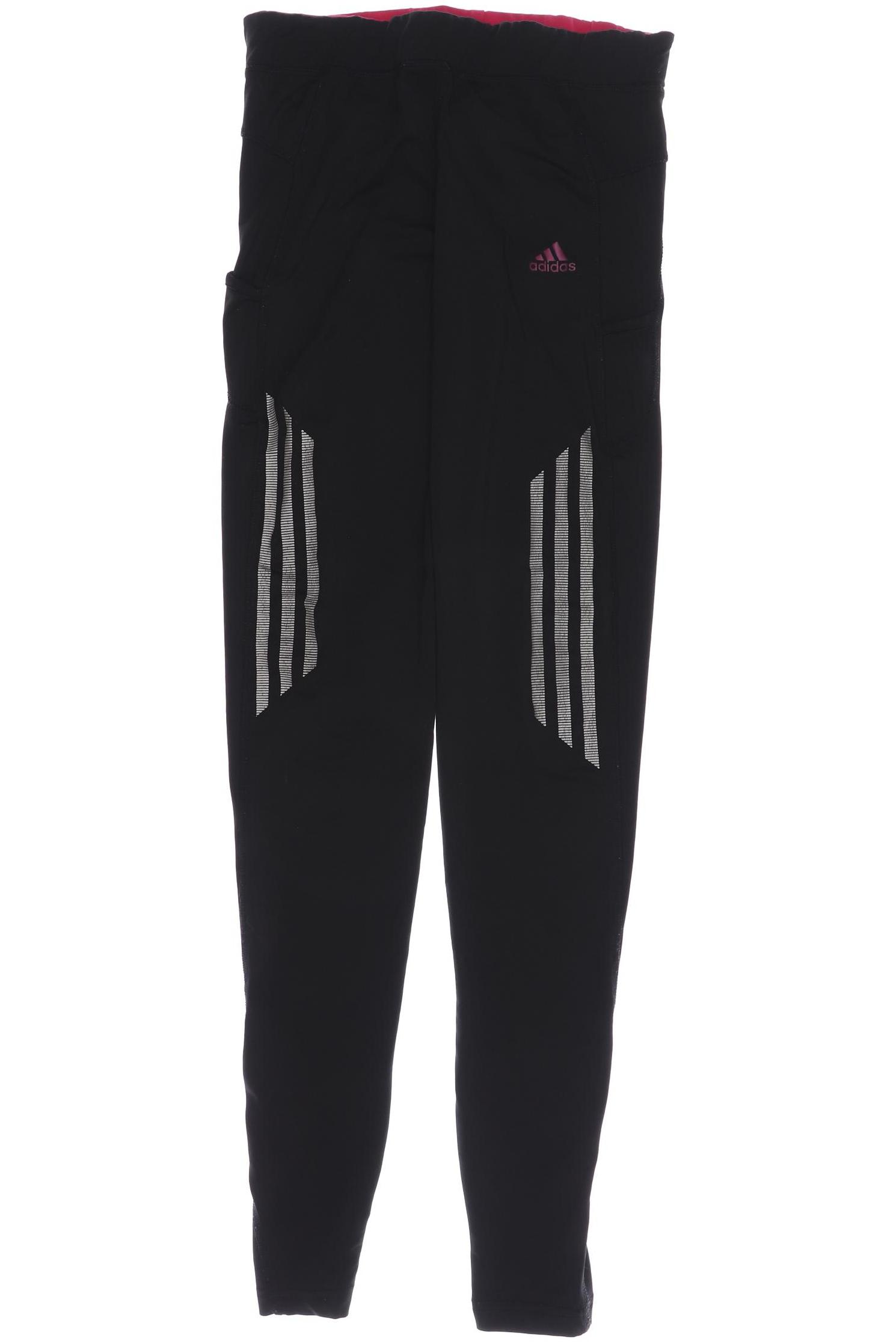 

adidas Damen Stoffhose, schwarz, Gr. 0