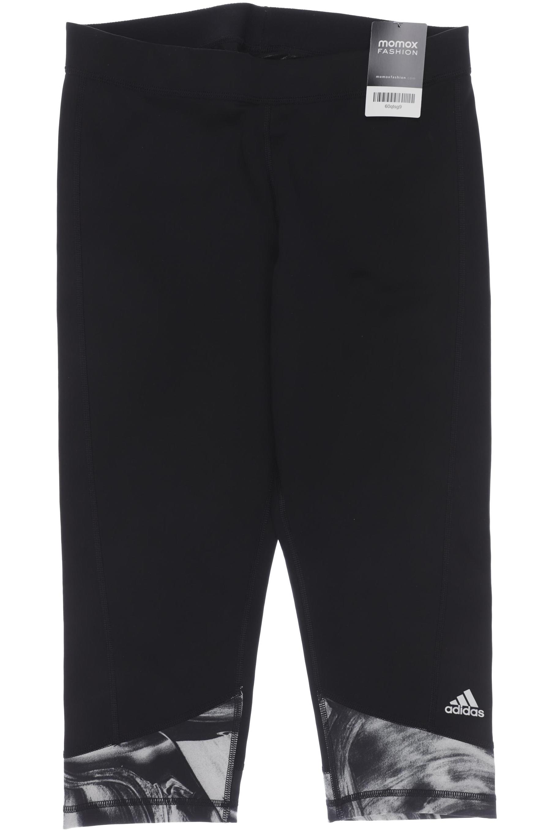 

adidas Damen Stoffhose, schwarz, Gr. 0