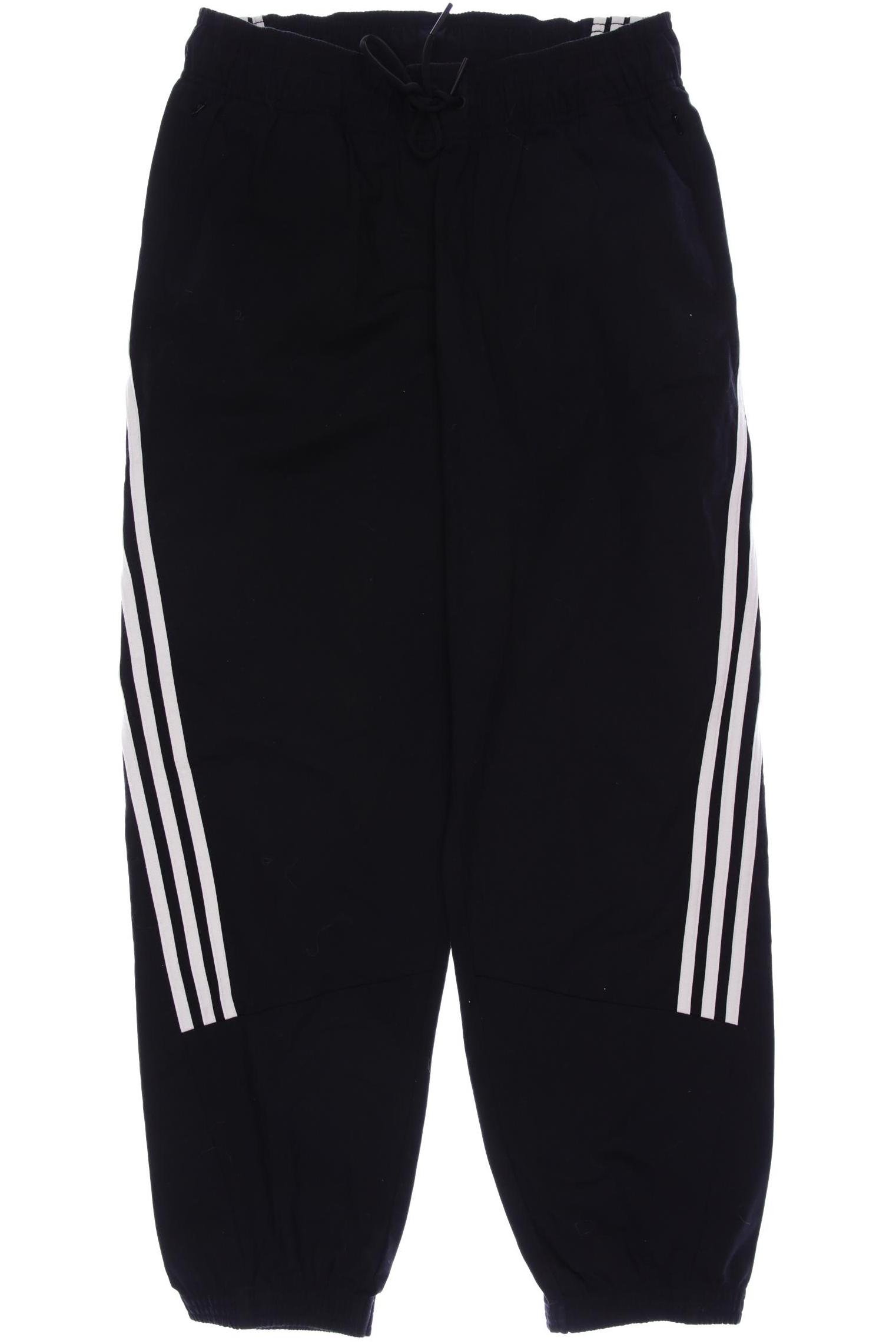

adidas Damen Stoffhose, schwarz, Gr. 38