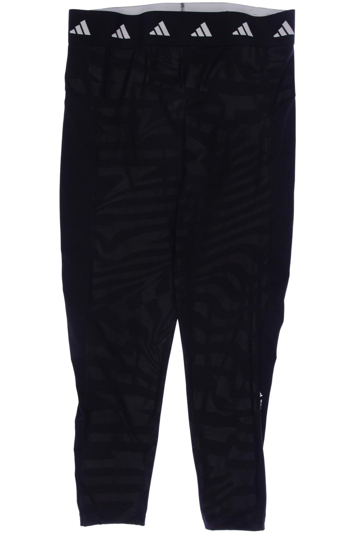 

adidas Damen Stoffhose, schwarz, Gr. 0