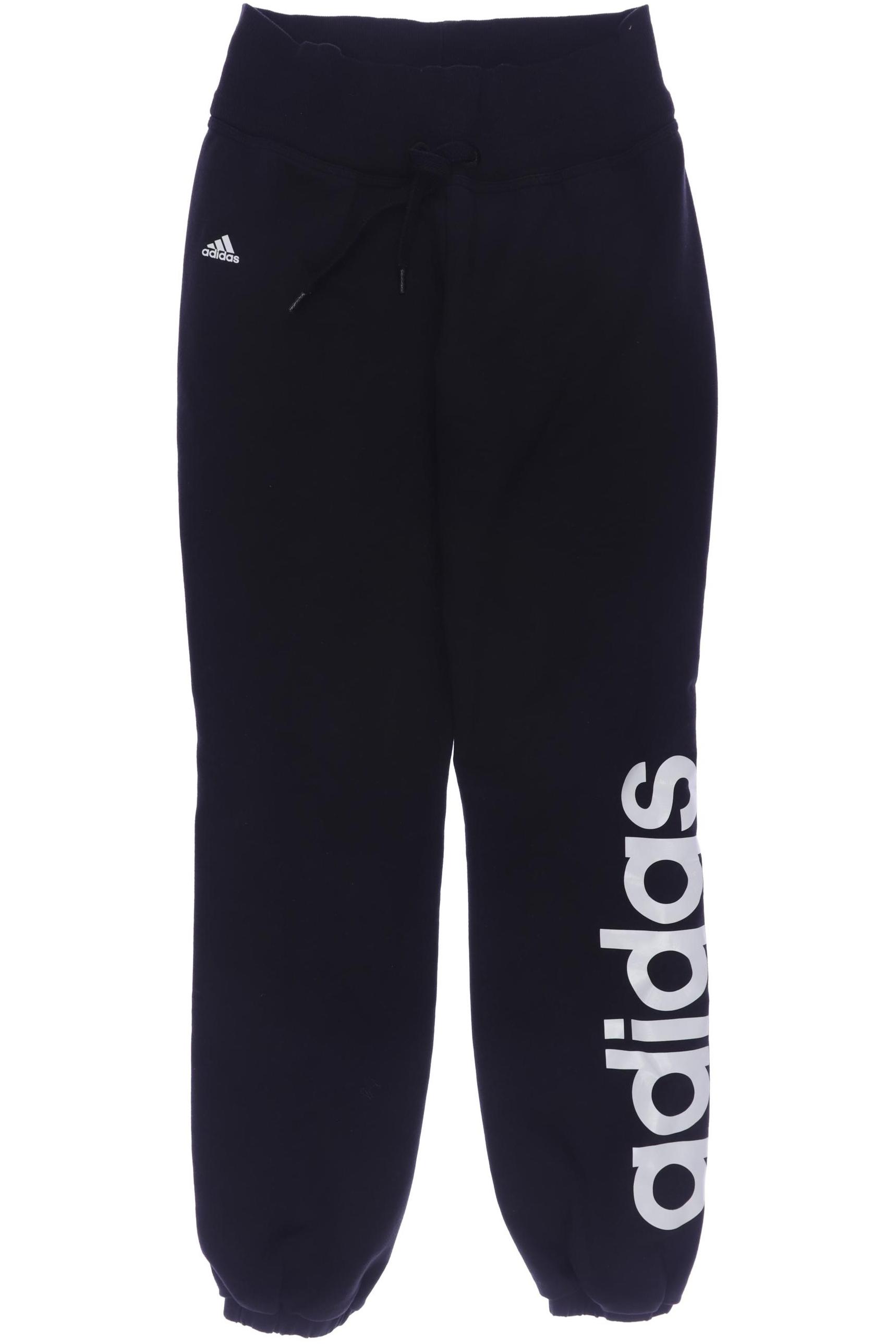 

adidas Damen Stoffhose, schwarz, Gr. 0