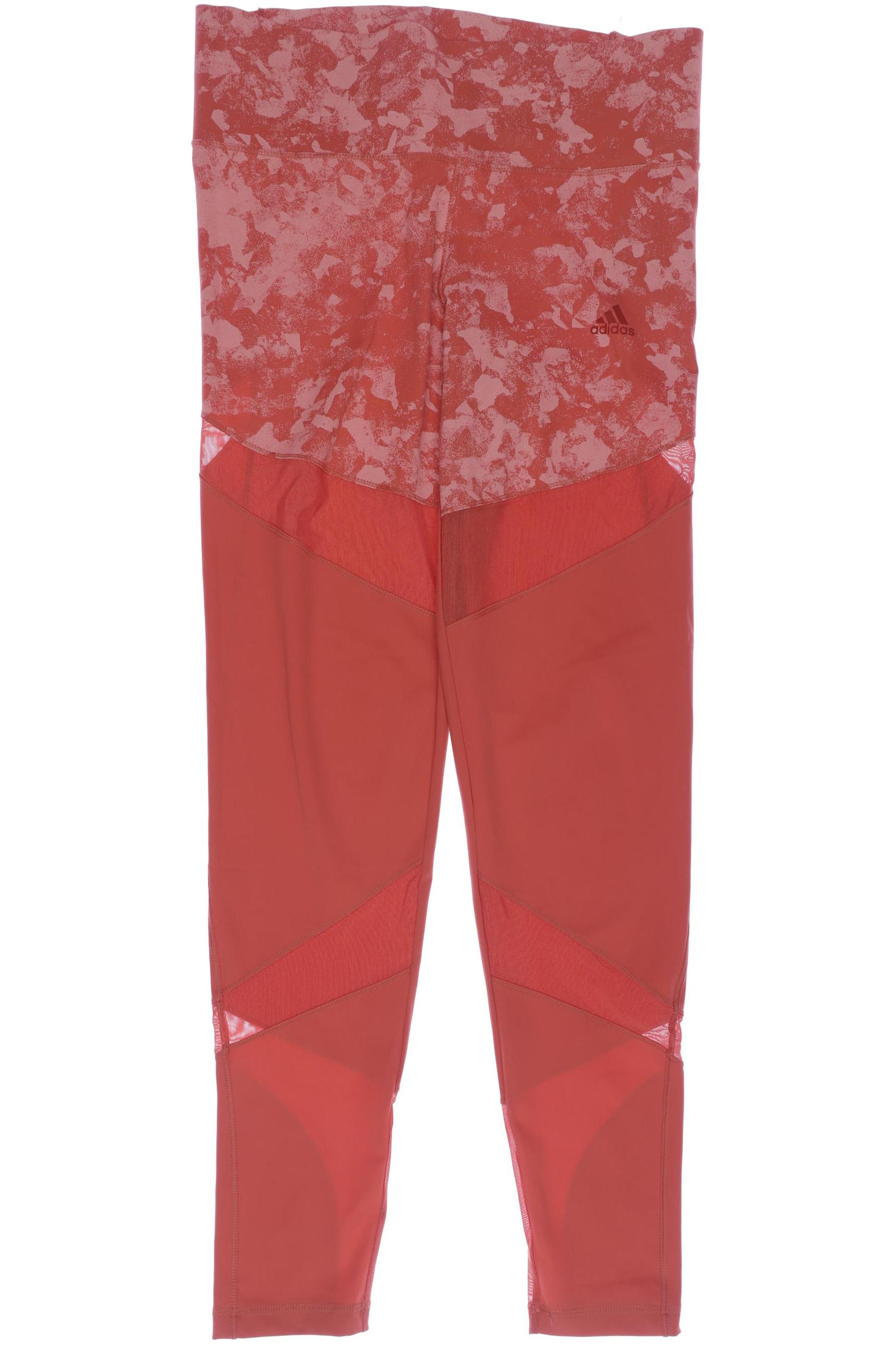 

adidas Damen Stoffhose, rot, Gr. 42