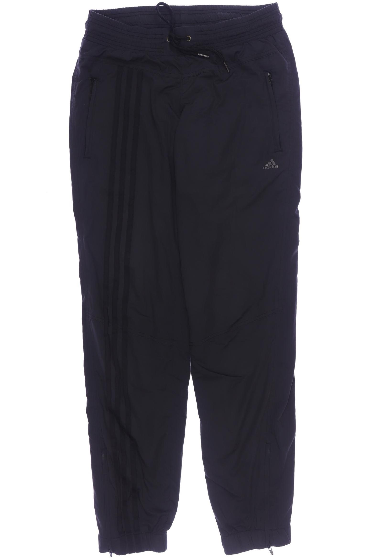 

adidas Damen Stoffhose, schwarz, Gr. 34