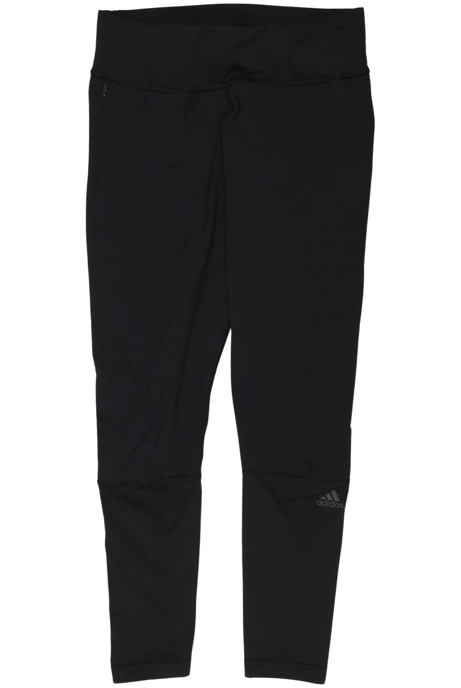 

adidas Damen Stoffhose, schwarz, Gr. 36